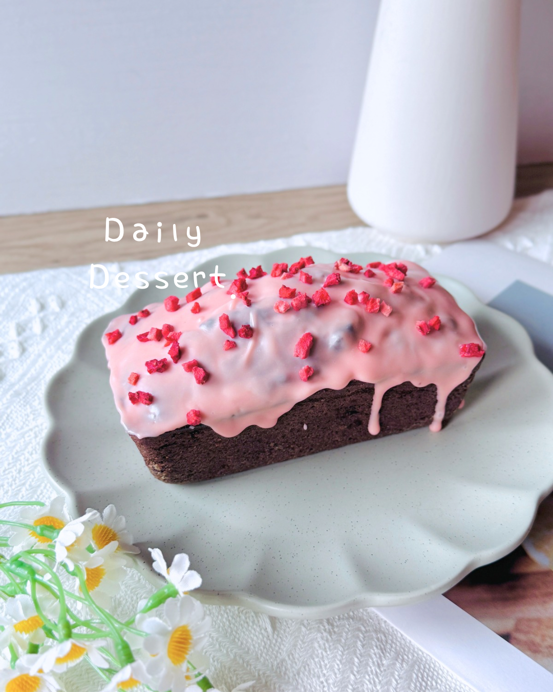 草莓巧克力磅蛋糕