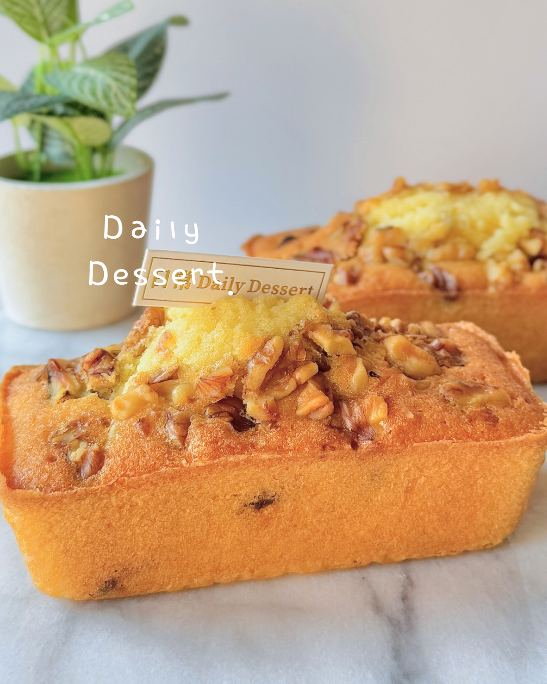 蔓越莓核桃磅蛋糕