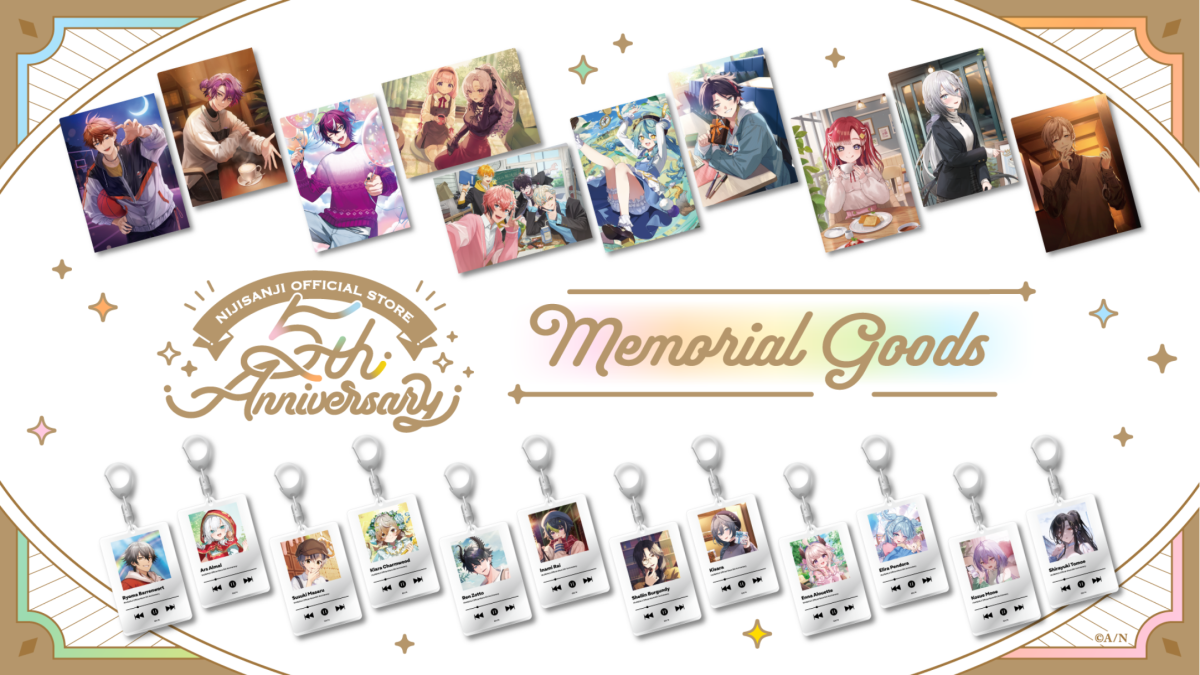 【にじストア5周年．下單期限至9/19 10:00】にじストア5周年メモリアルグッズ 【Oriens~、EN】