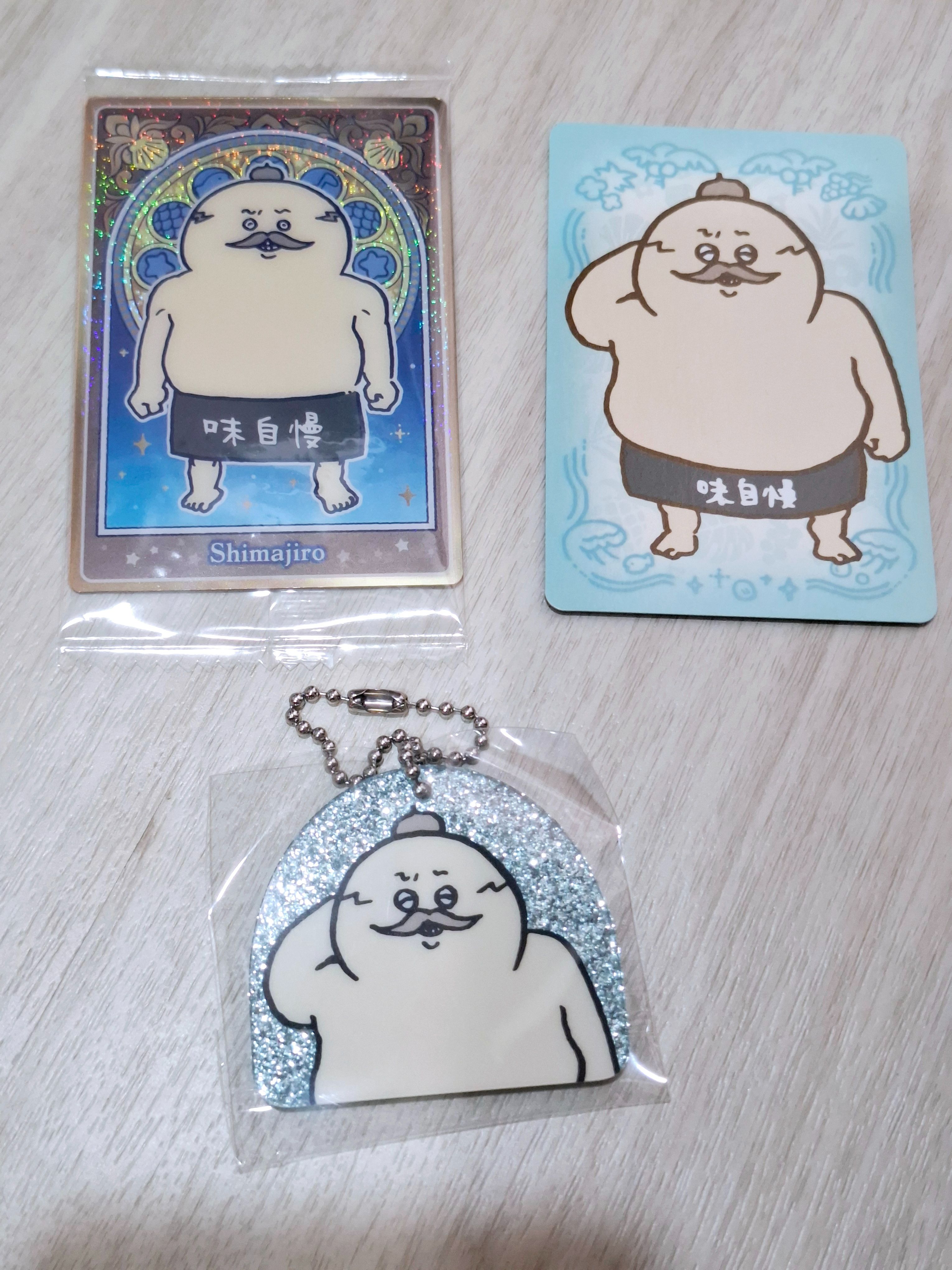 島二郎吊飾+小卡×2