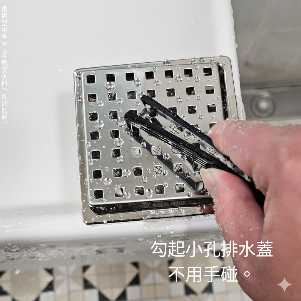 火雞夾 浴室萬用清潔夾 （清理排水孔免用手）