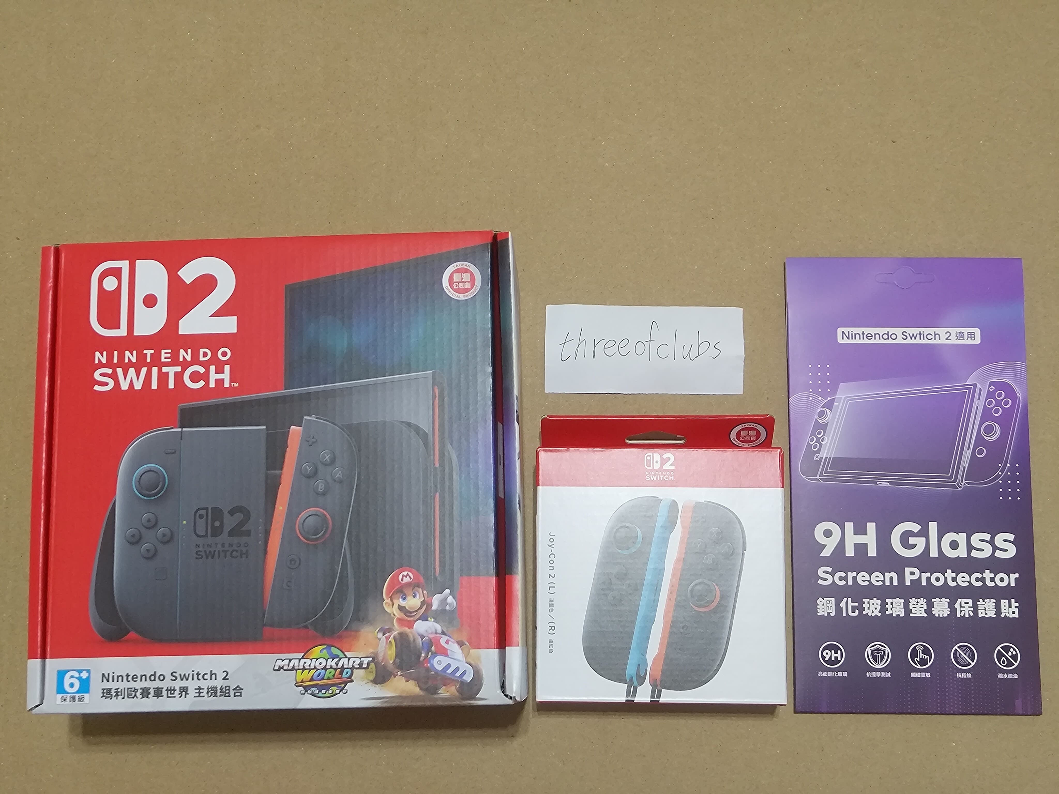 Switch2瑪利歐賽車同捆組＆joy con 2