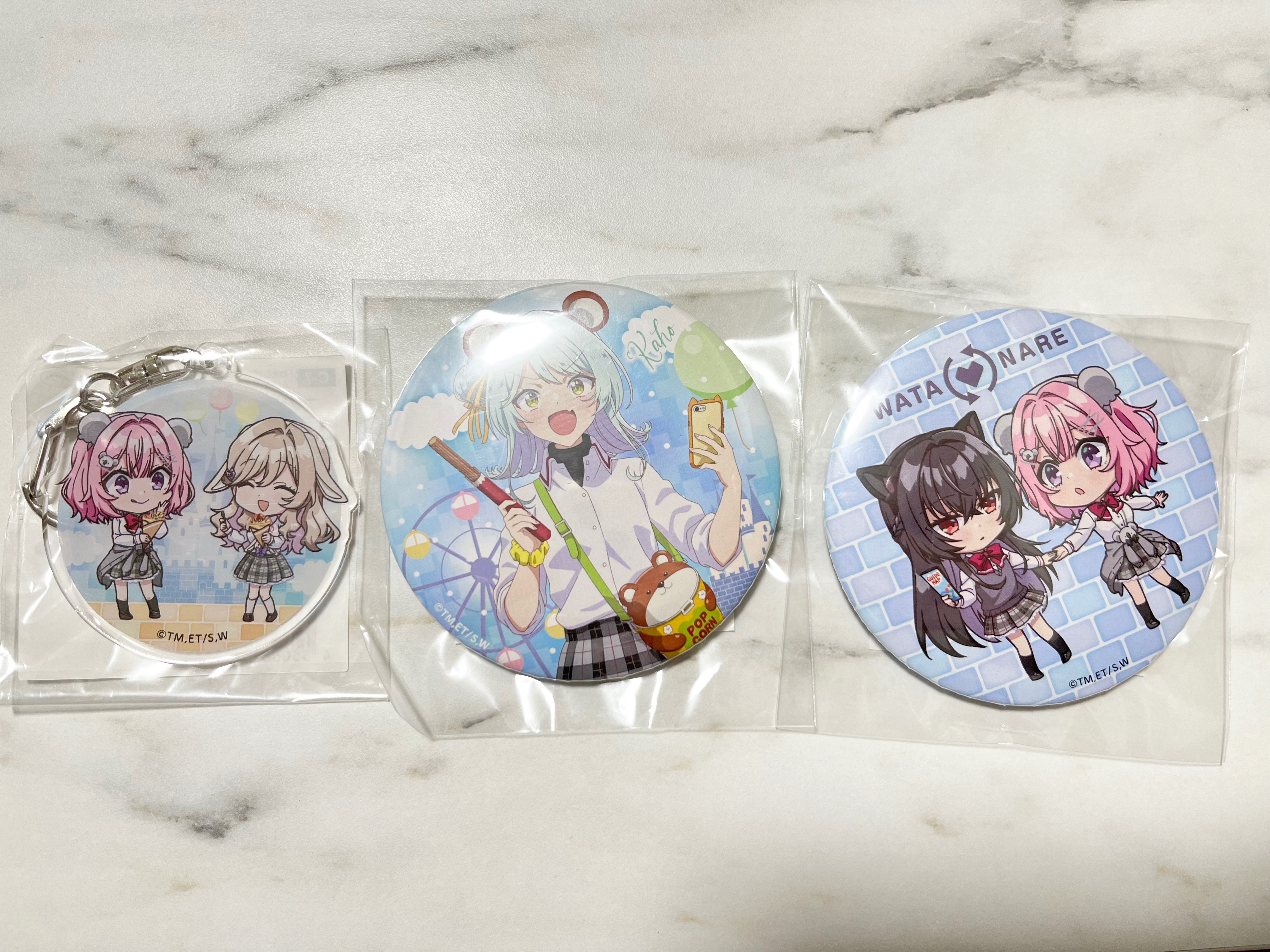 玲奈子紫陽花吊飾 香穗徽章 紗月玲奈子徽章