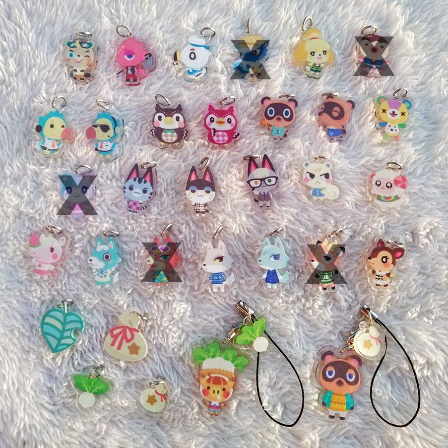 【動物森友會】手機吊飾