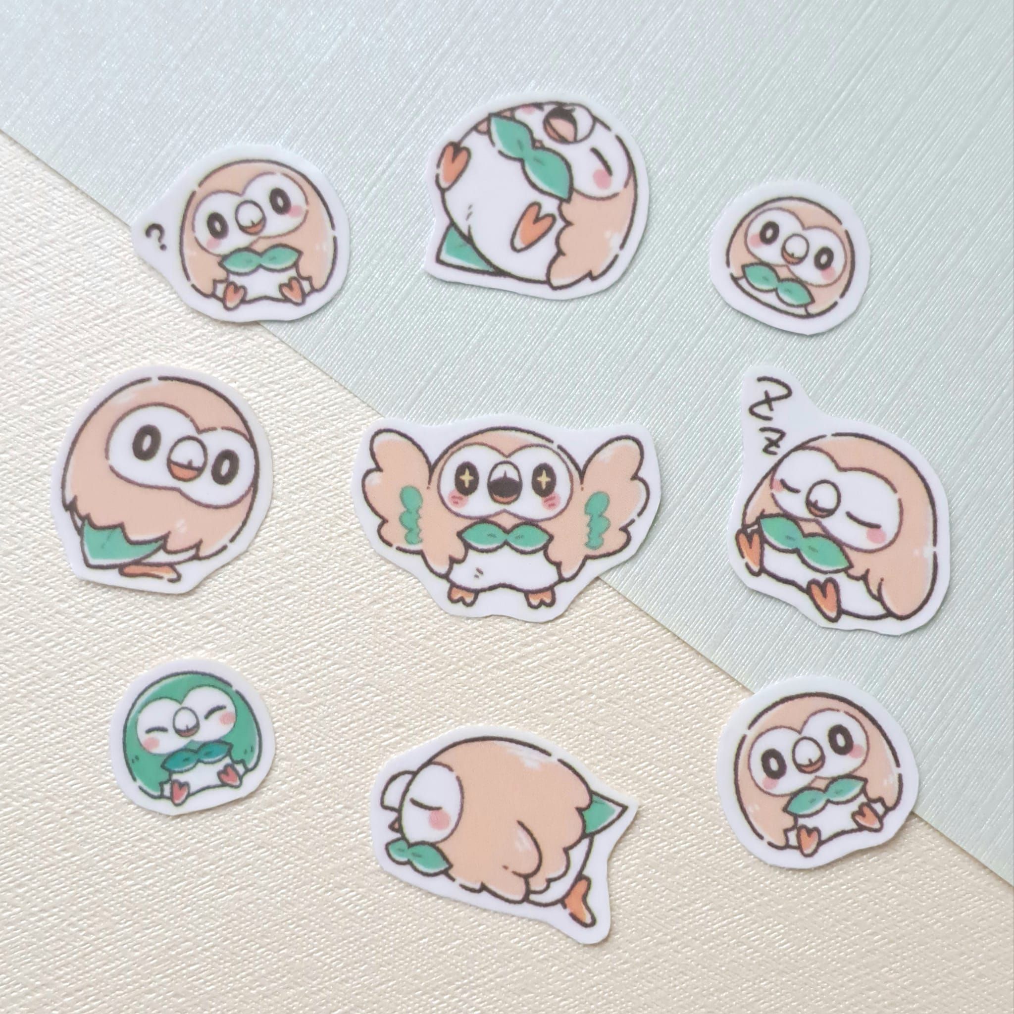 木木梟 迷你小貼紙