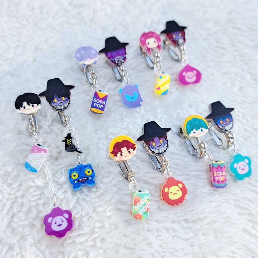 【Saja boys】壓克力耳環