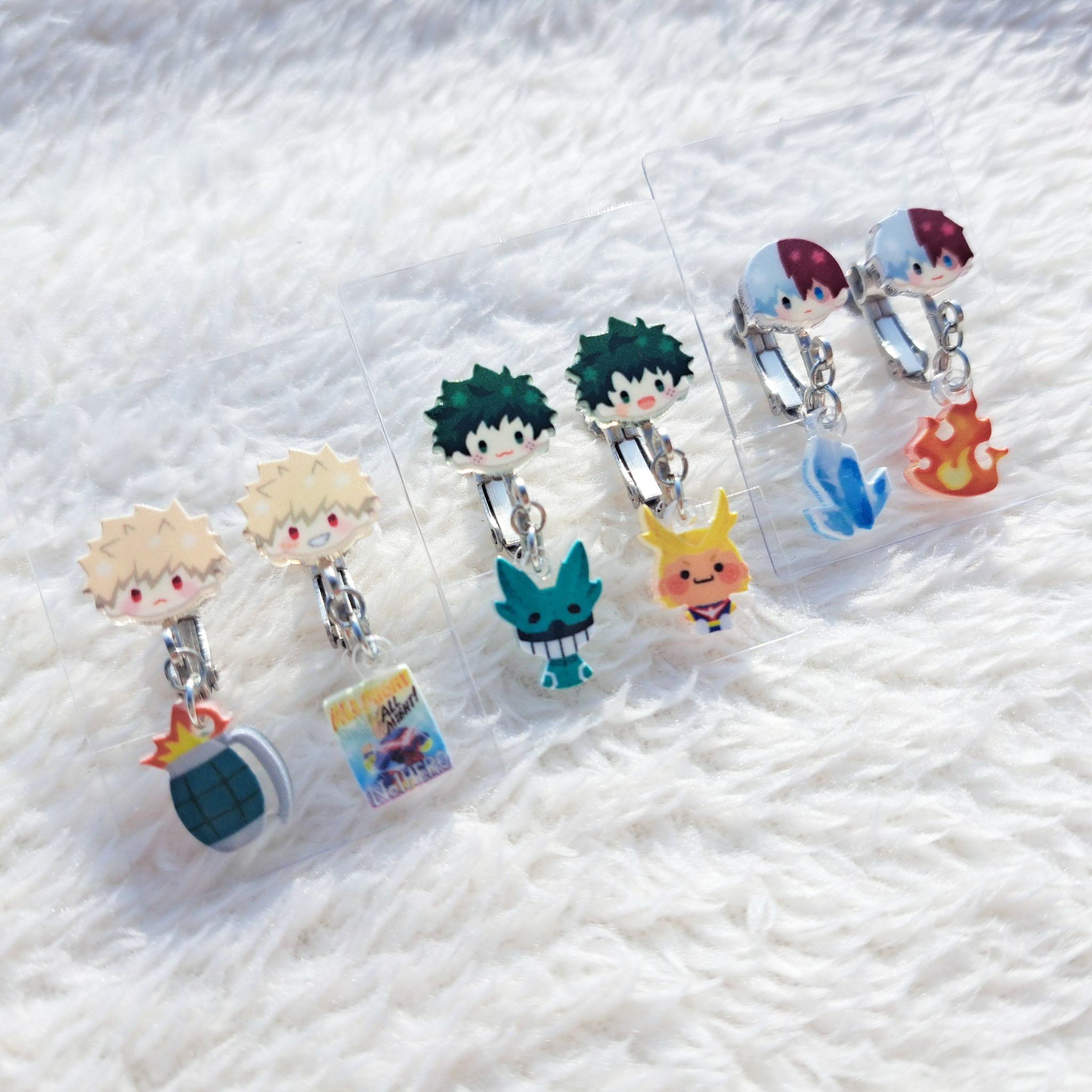 【我的英雄學院】壓克力耳環