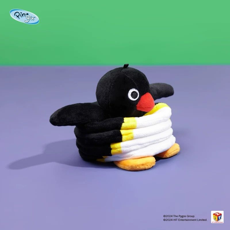 Pingu｜彈簧企鵝 鑰匙圈