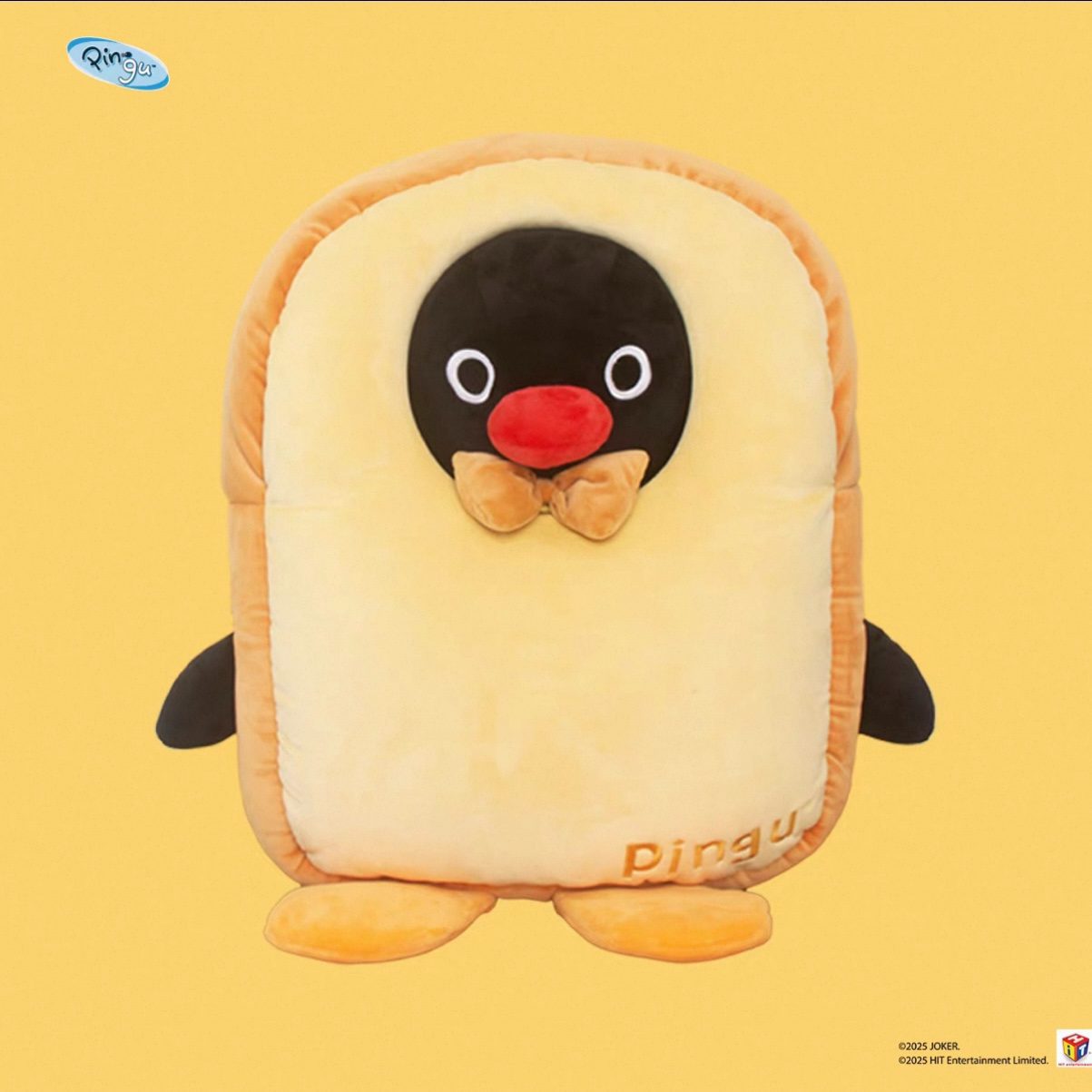 Pingu｜55cm 超大奶油吐司 抱枕