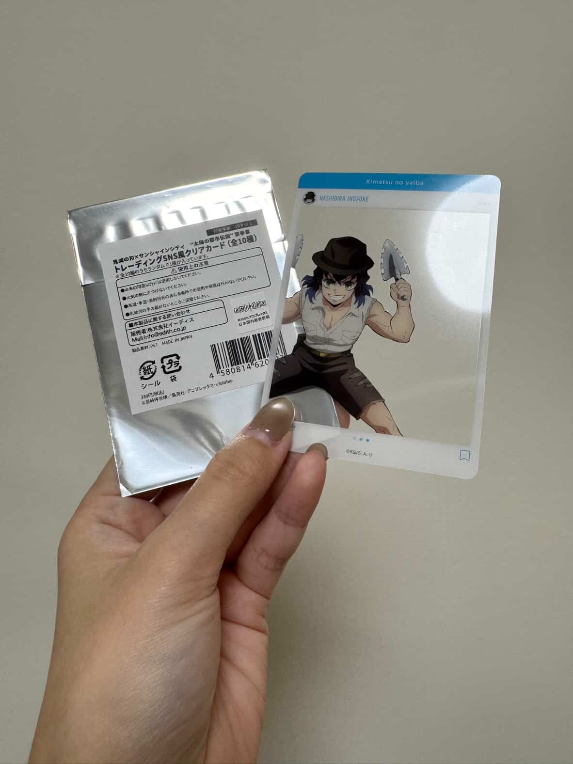 太陽城SNS風透卡（豬豬，附原袋）