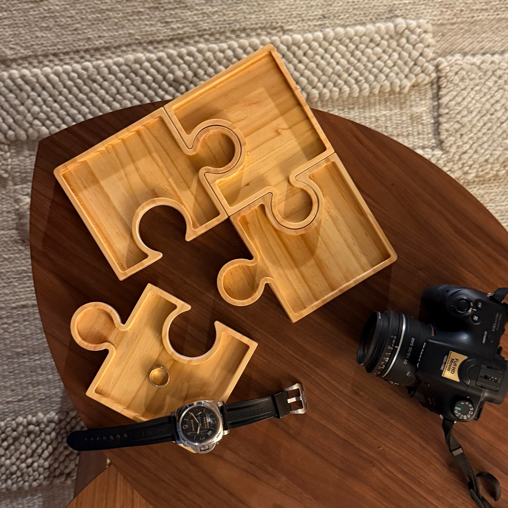 茶間築序拼圖飾品盤