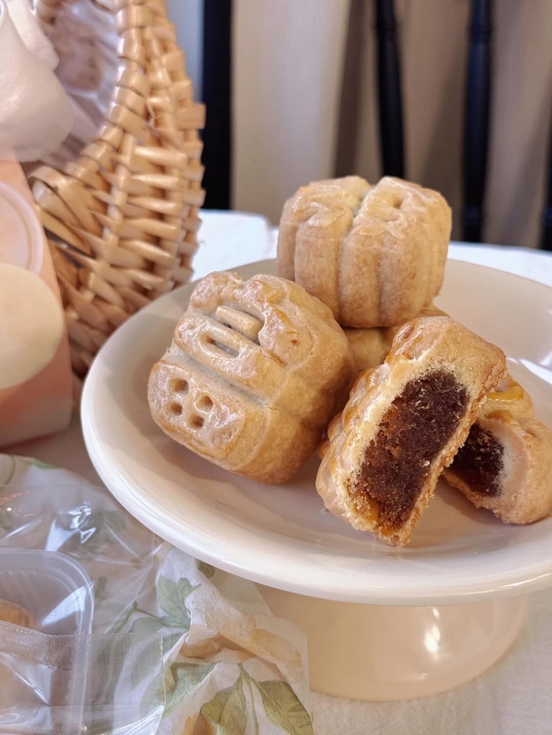 竹編鳳梨酥小提籃