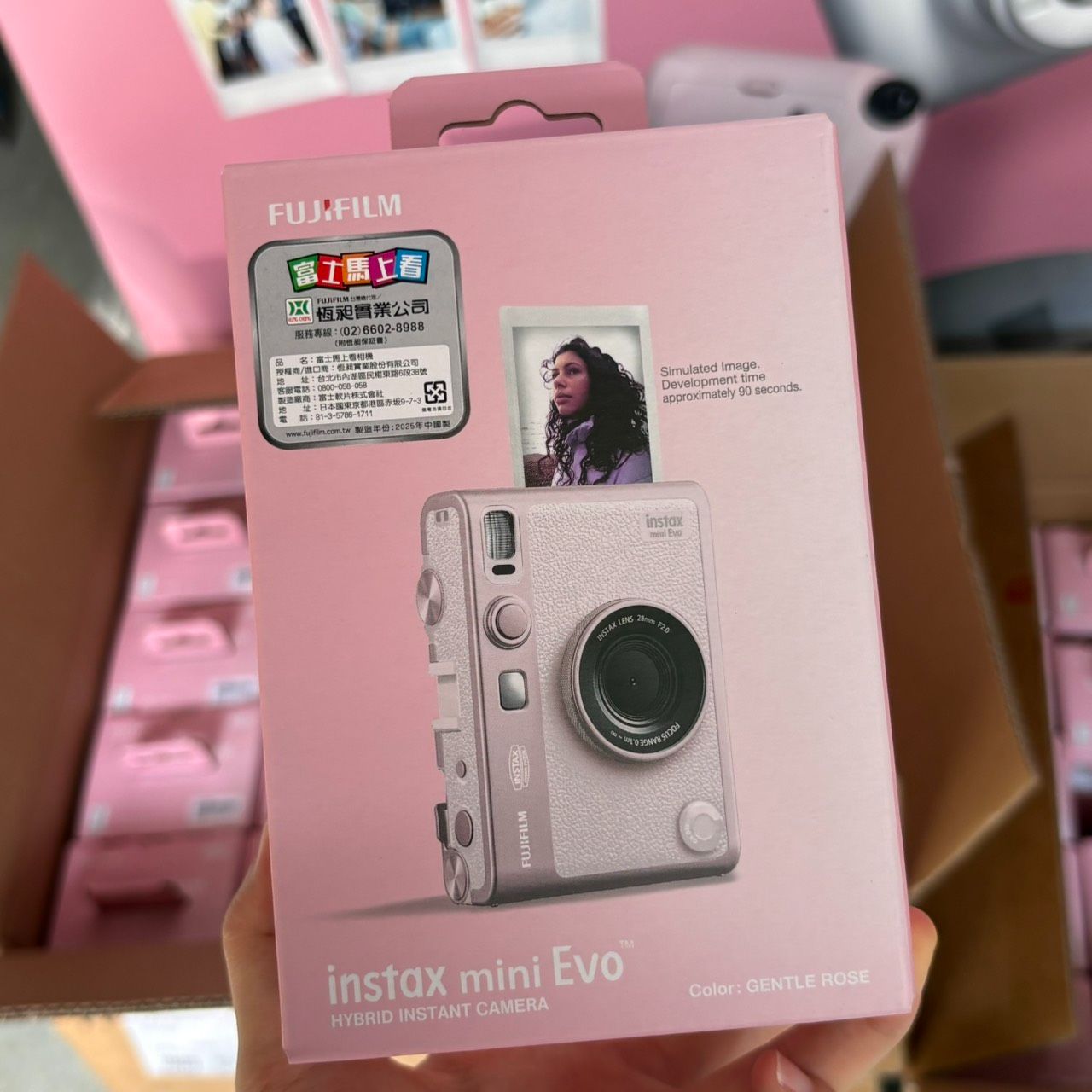 現貨 instax mini Evo 富士 拍立得相機 相印機 恆昶公司貨保固一年