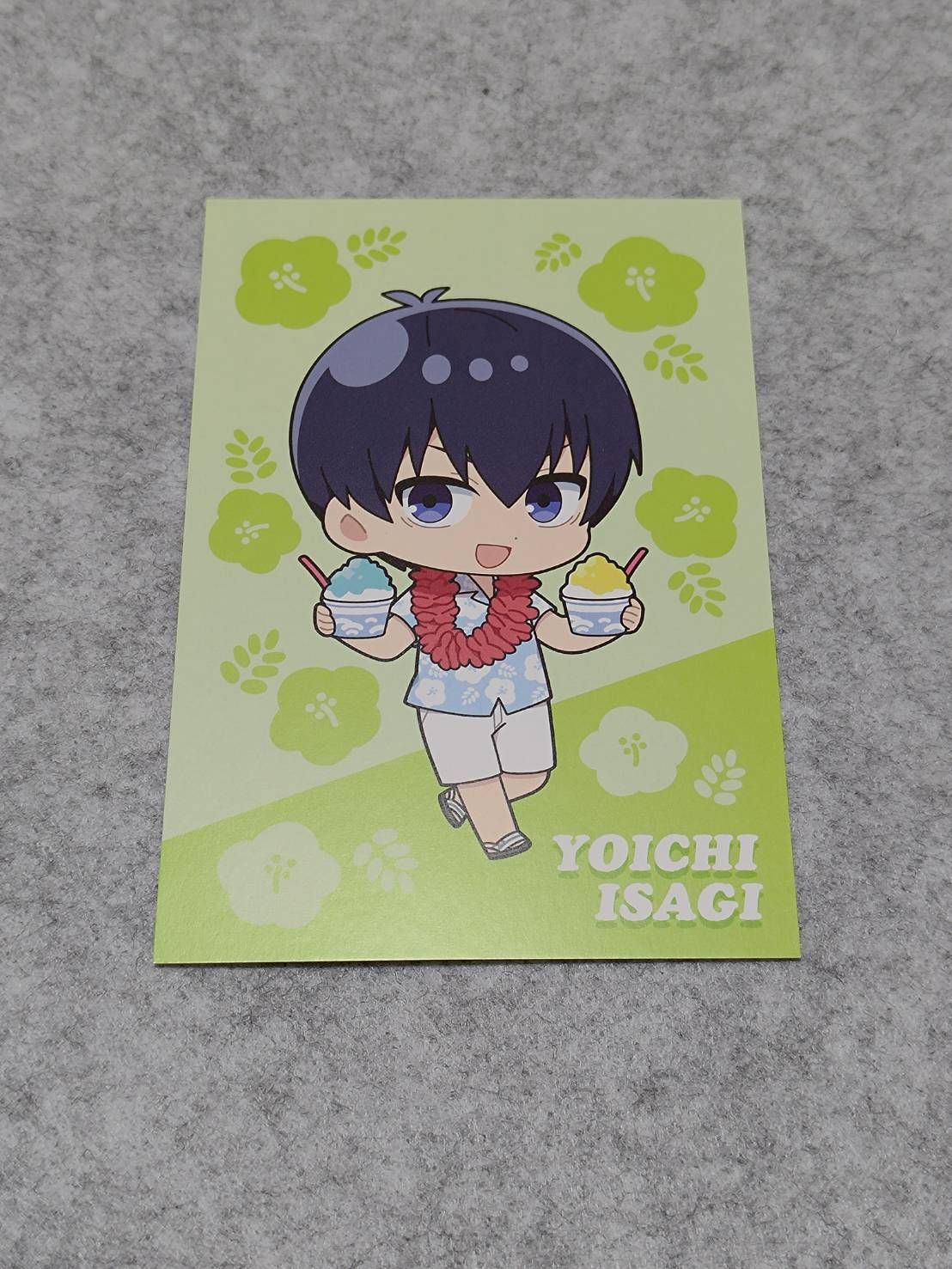 and GALLERY 聯動Cafe特典Q版明信片（潔、冰織）