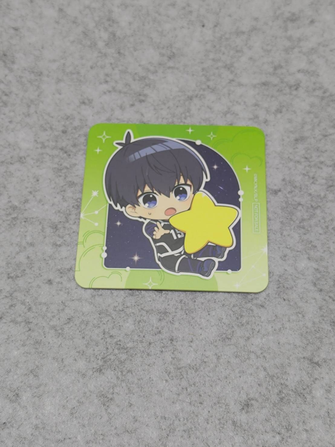 GiGO 鯛魚燒聯動特典星星杯墊（潔、凜）