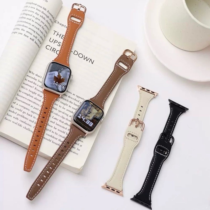 真皮反扣AppleWatch錶帶