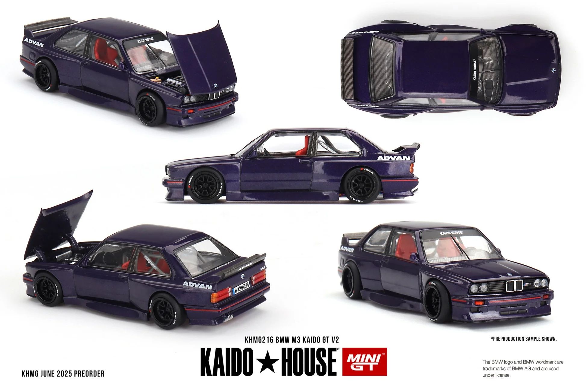 MiniGT KaidoHouse BMW M3 E30