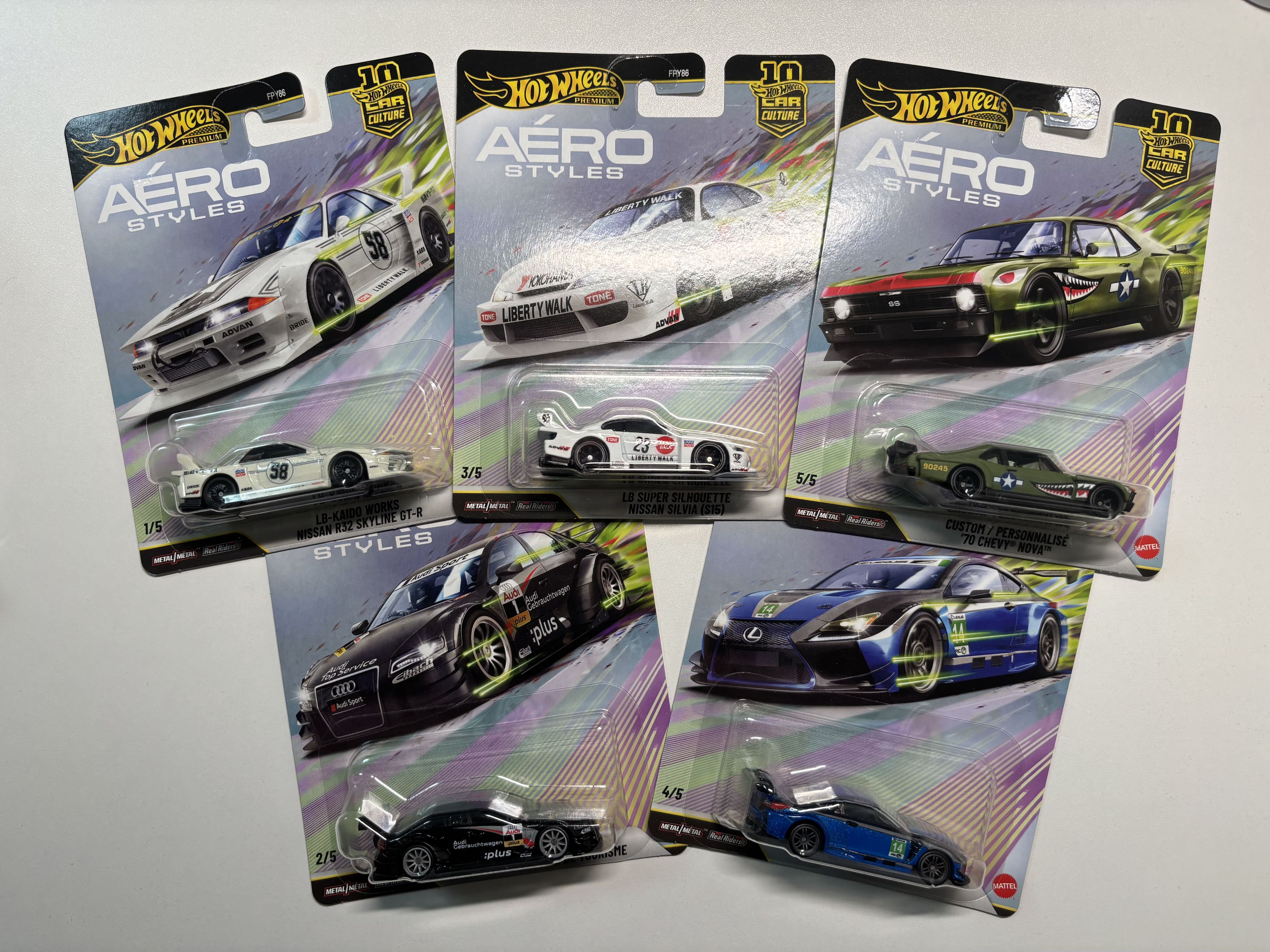 Hot Wheels 2026 汽車文化 - Aero Styles
