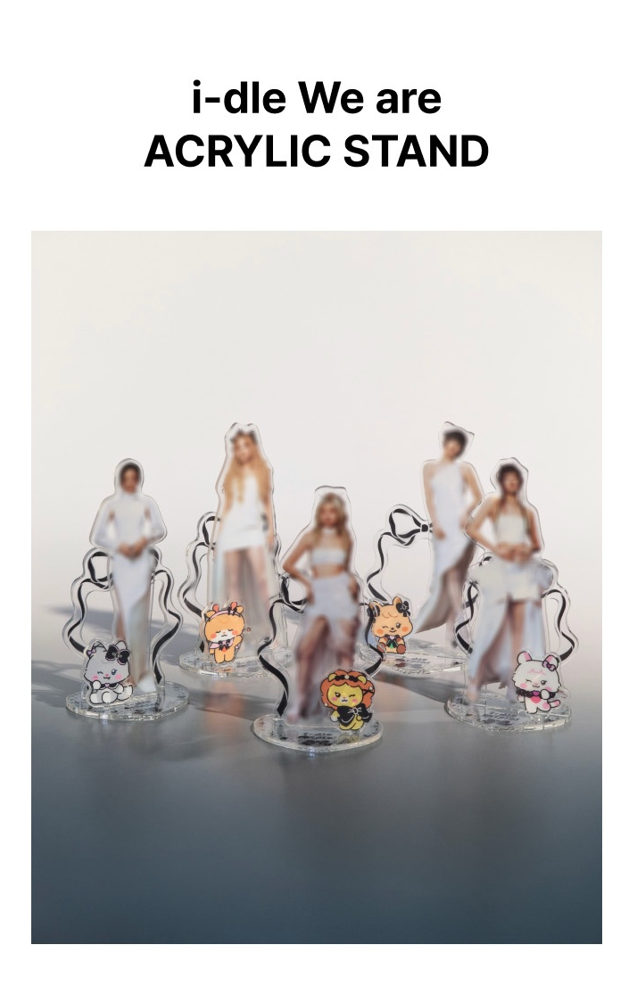 I-DLE We are ACRYLIC STAND 成員壓克力 $780