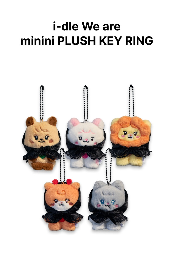 I-DLE We are minini PLUSH KEY RING 吊飾娃 $750