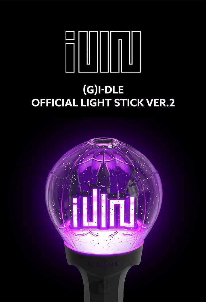 【演唱會前到】I-DLE官方應援手燈 VER2