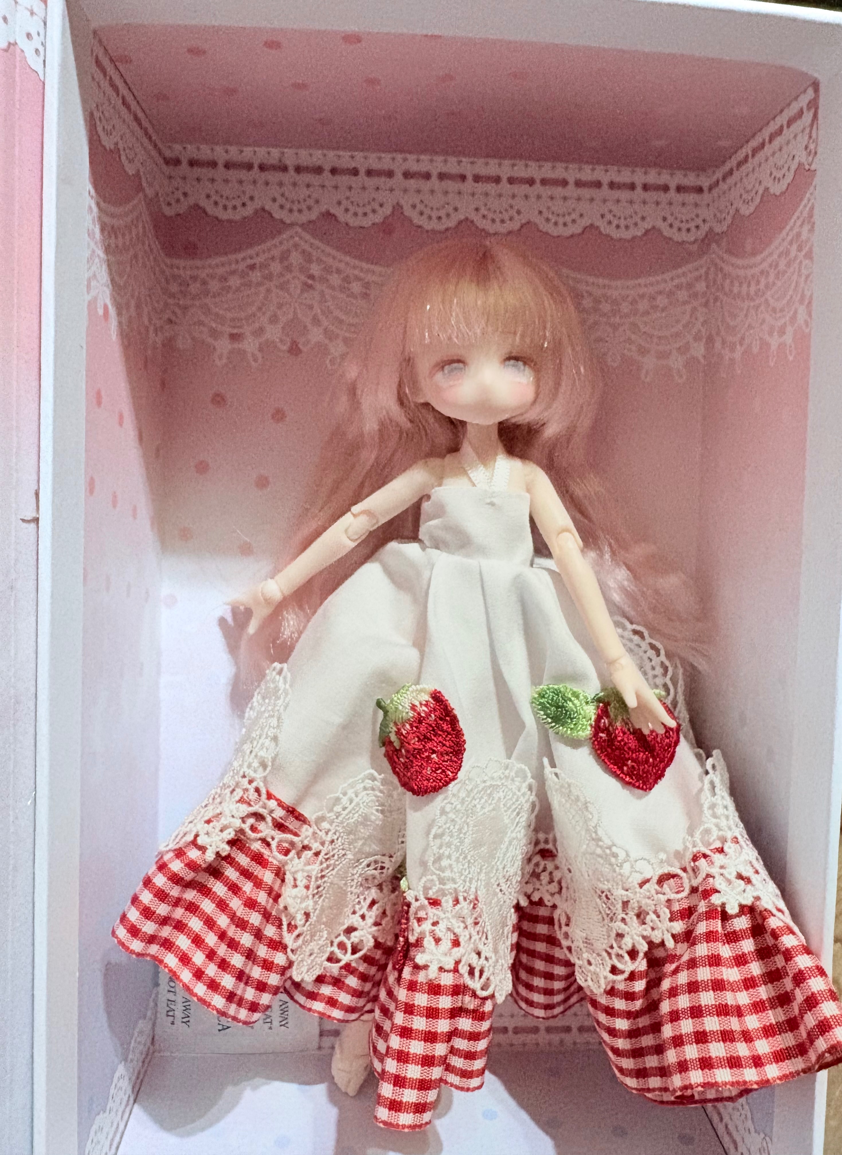 自組娃整娃、單物出清（含衣服素體臉片頭髮）不會有原盒