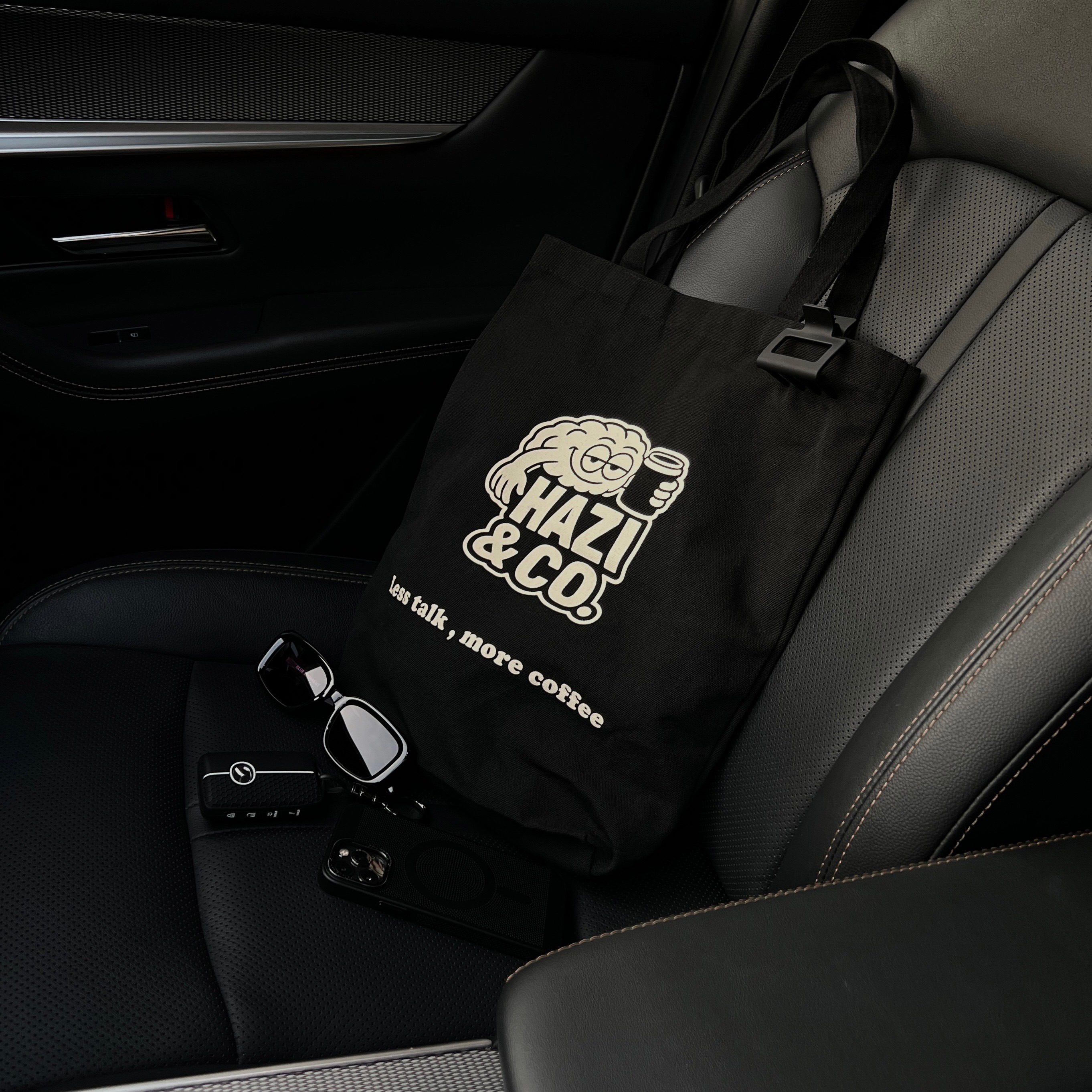 Hazi＆Co黑質咖啡-限定環保袋