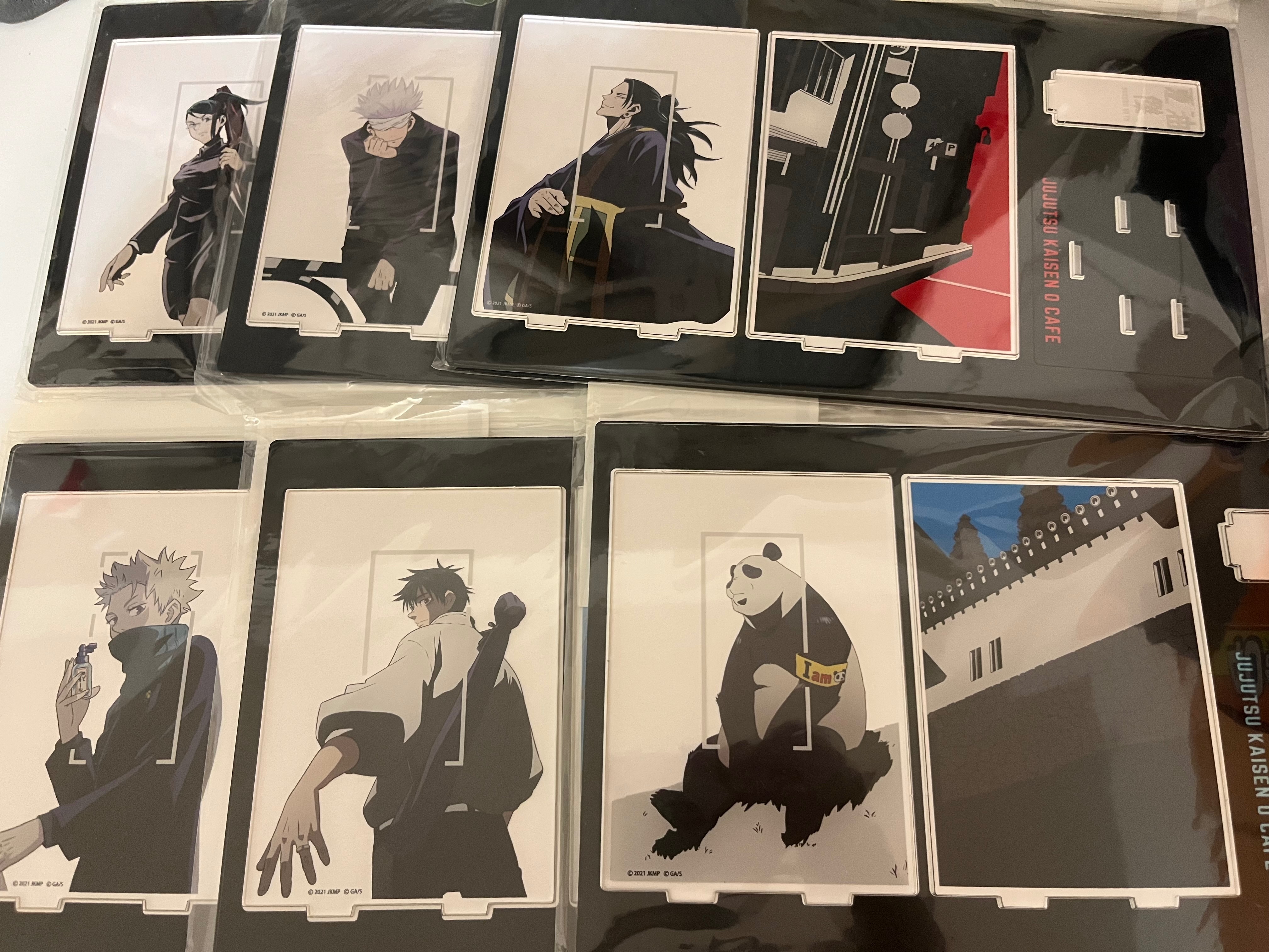 咒術咖啡線下立牌 六個不拆（全新）
