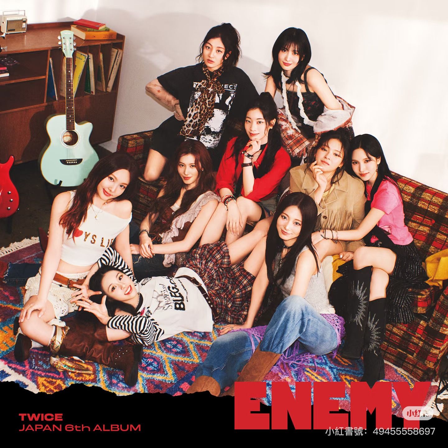 【熱門補貨預購!】TWICE: ENEMY 日專週邊（12月上旬發貨）