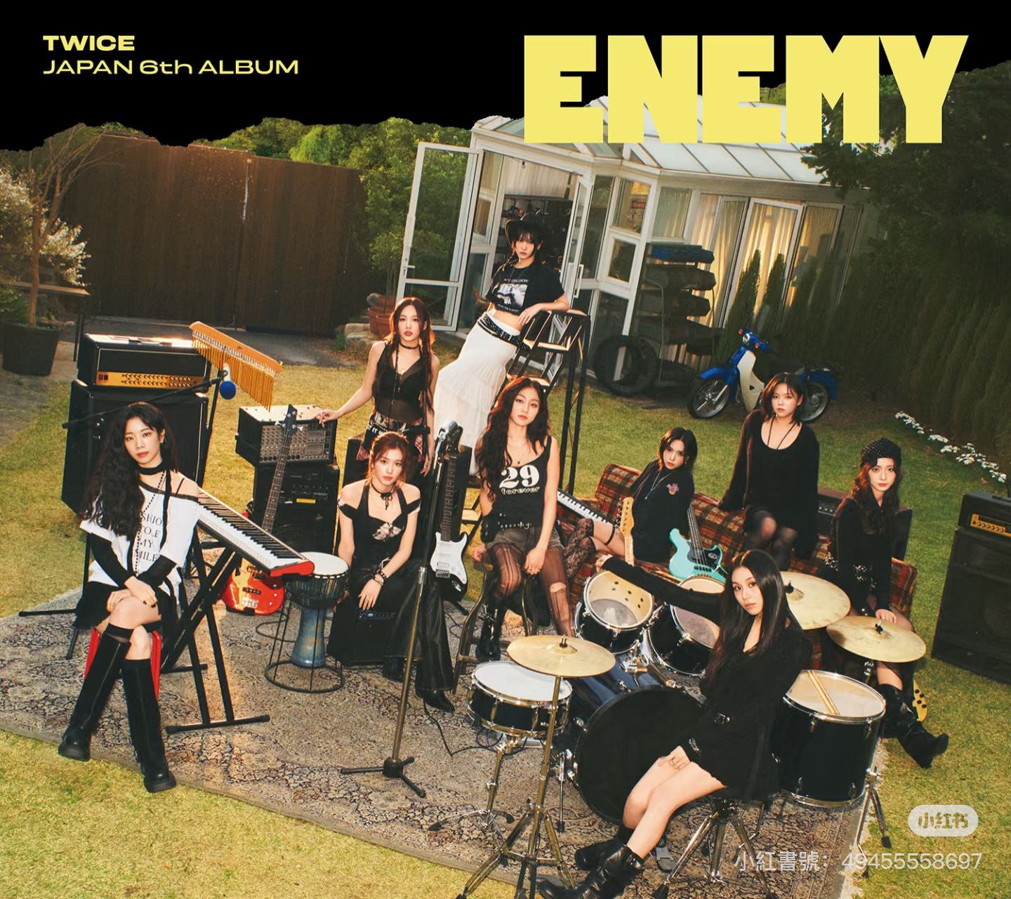 【熱門補貨預購!】TWICE: ENEMY 日專週邊（12月上旬發貨）