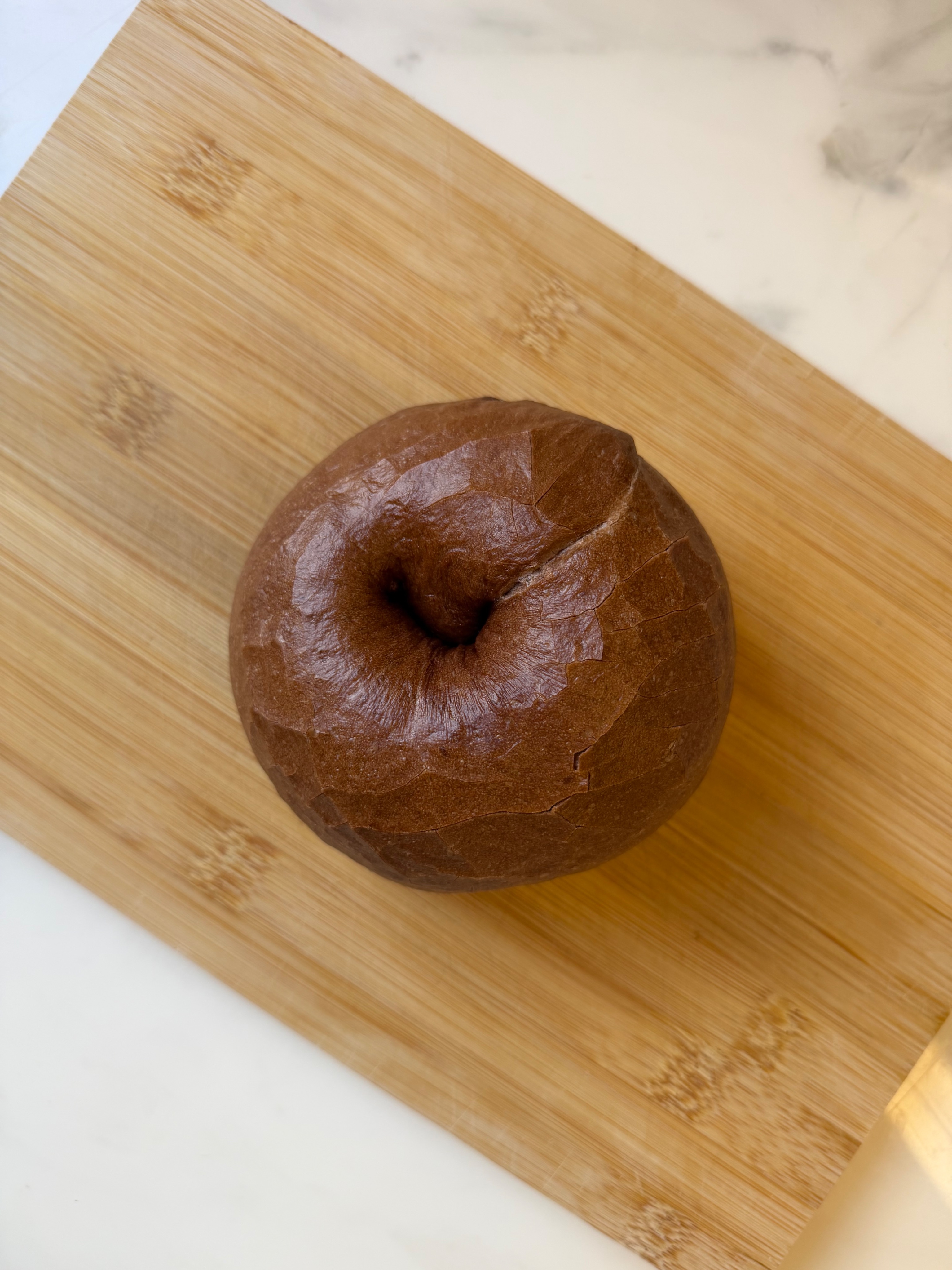 可可巧克力貝果（巧克力內餡）