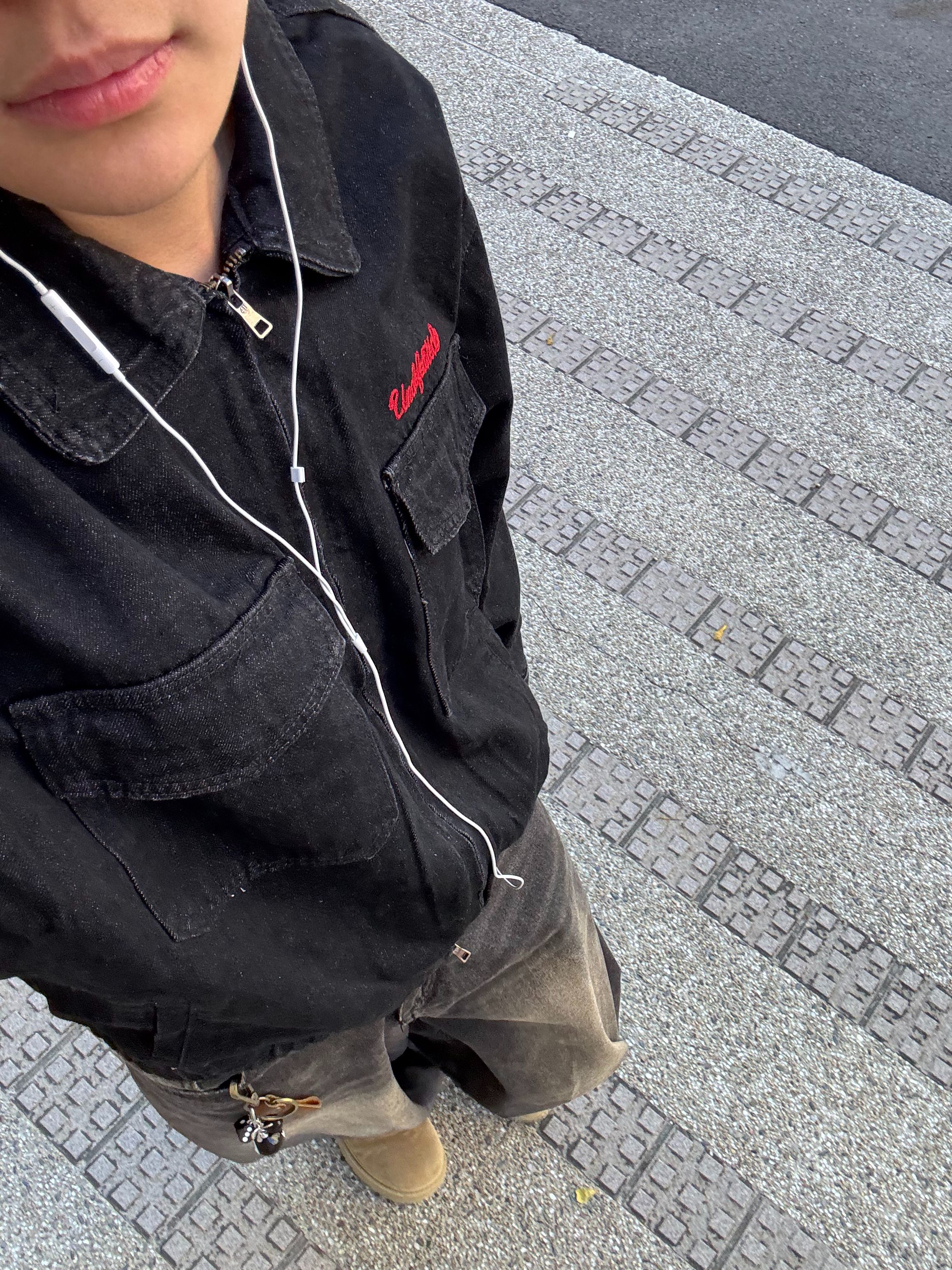 短版復古牛仔夾克
