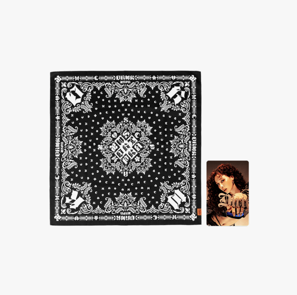 Aespa 方巾+自選成員小卡 $750（點擊圖片看尺寸）