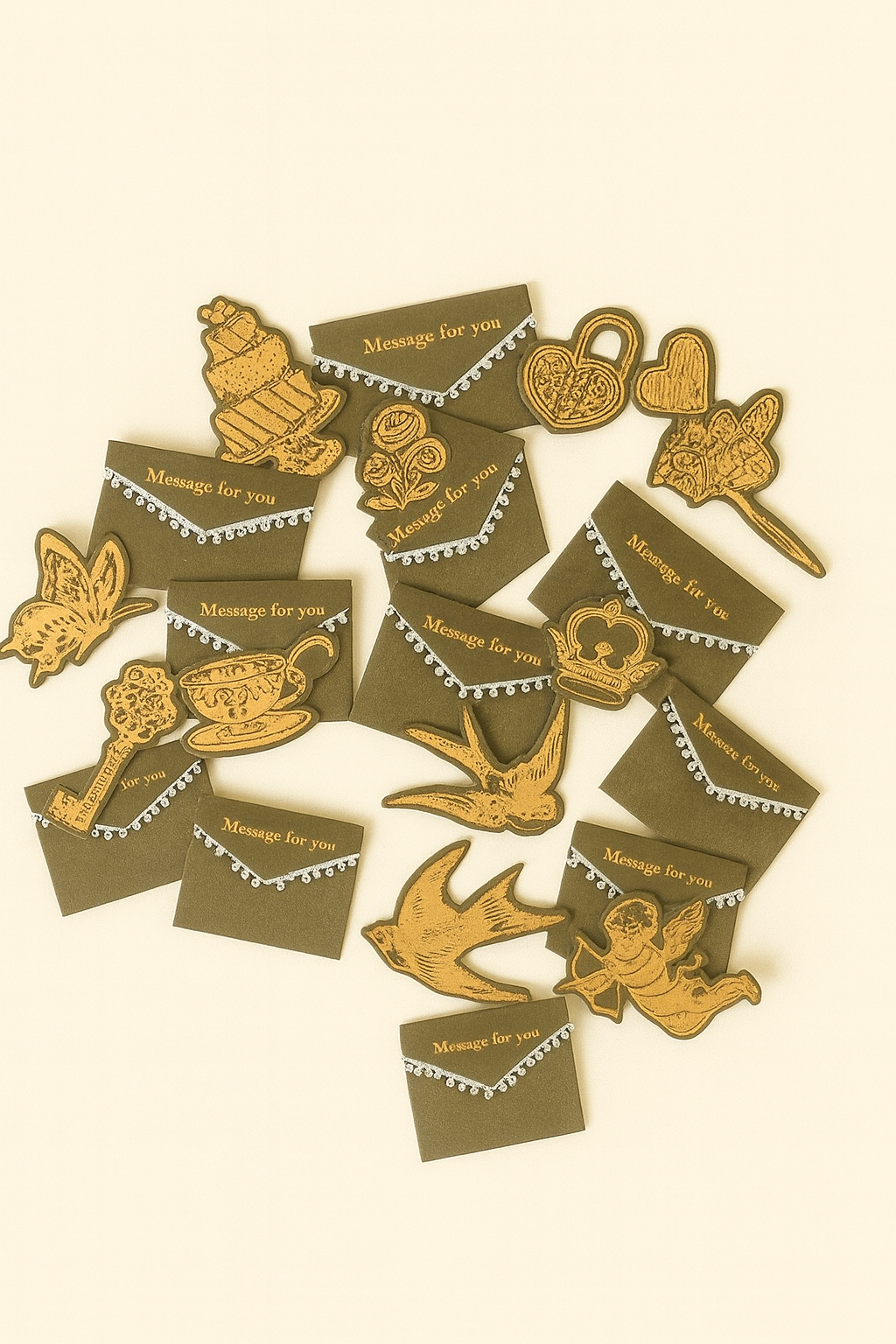 法式復古雕花小卡（隨機出貨）