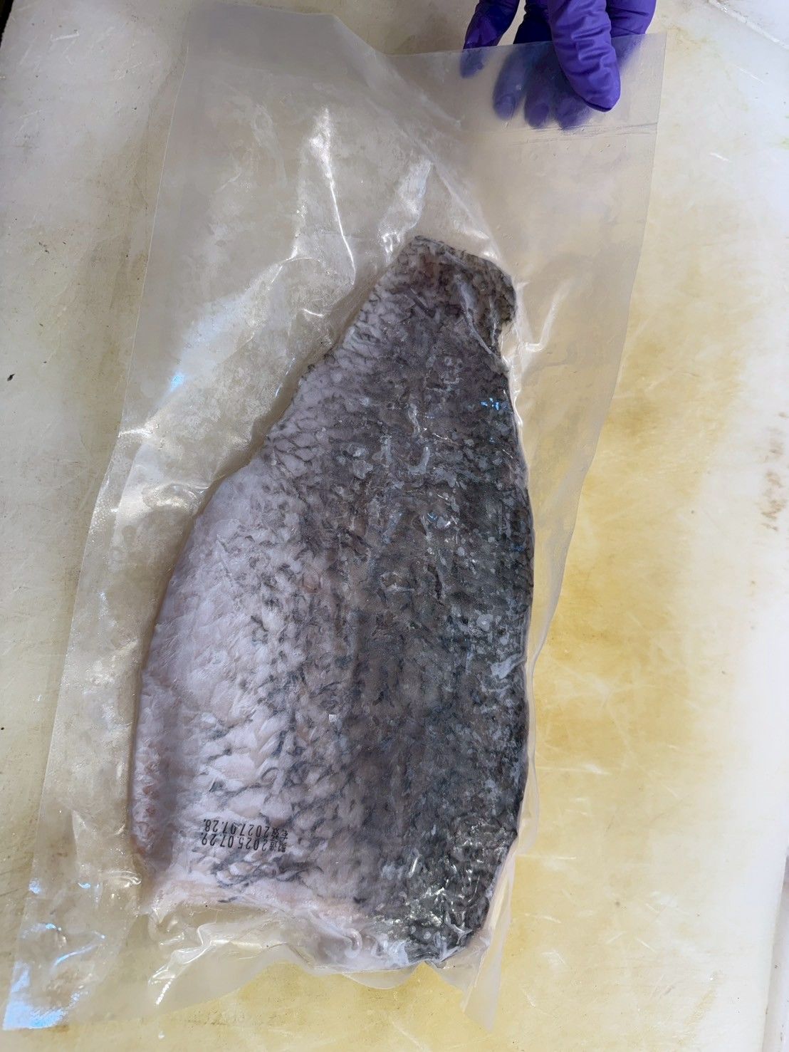 冷凍金目鱸魚片（帶皮）