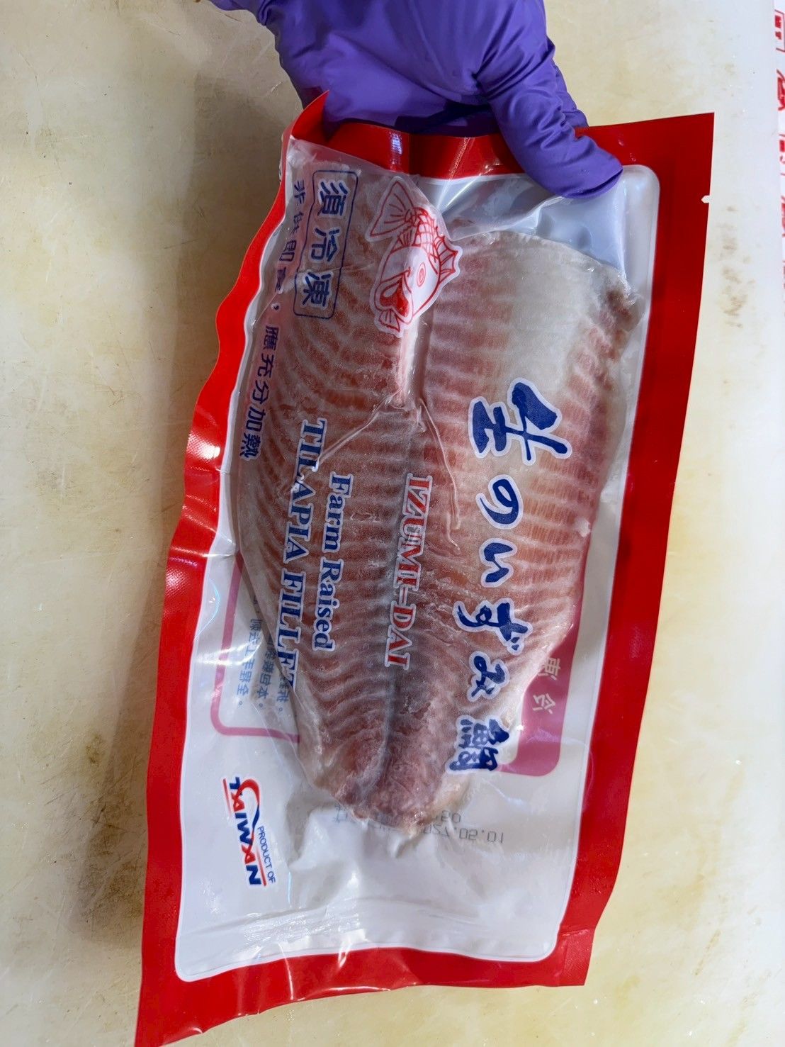 冷凍鯛魚片