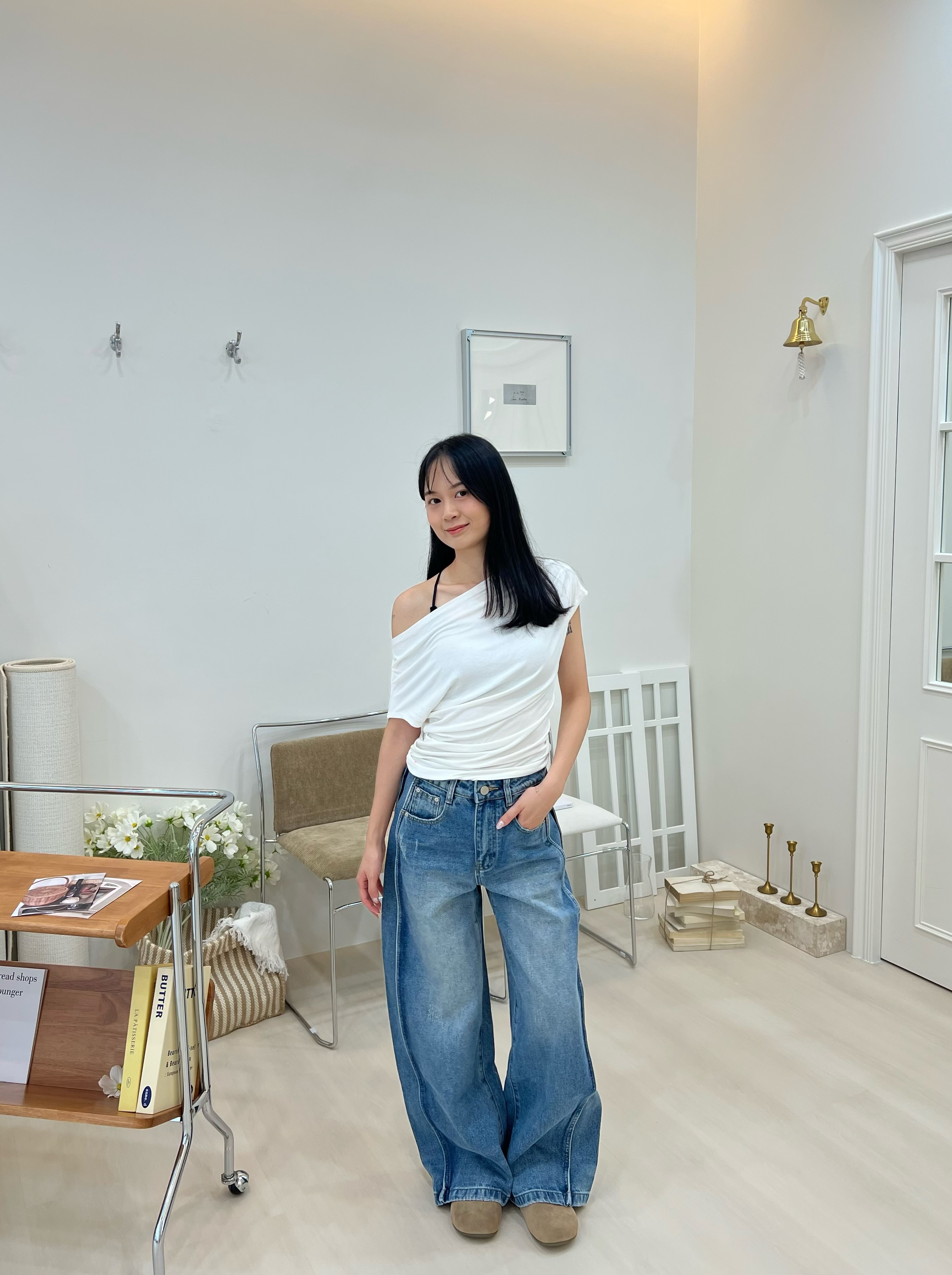 3 ways多種穿法莫代爾棉上衣