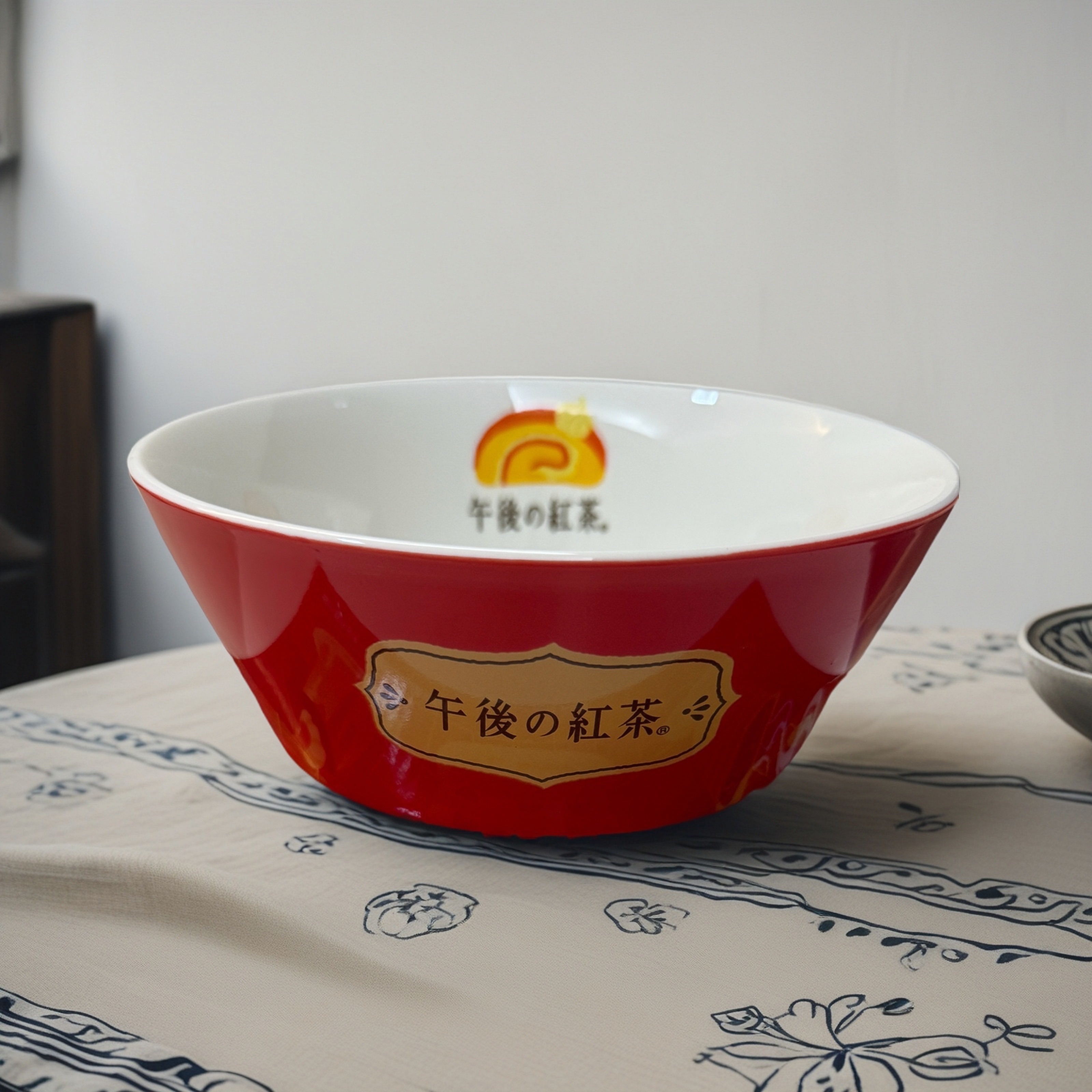 午後紅茶陶瓷碗