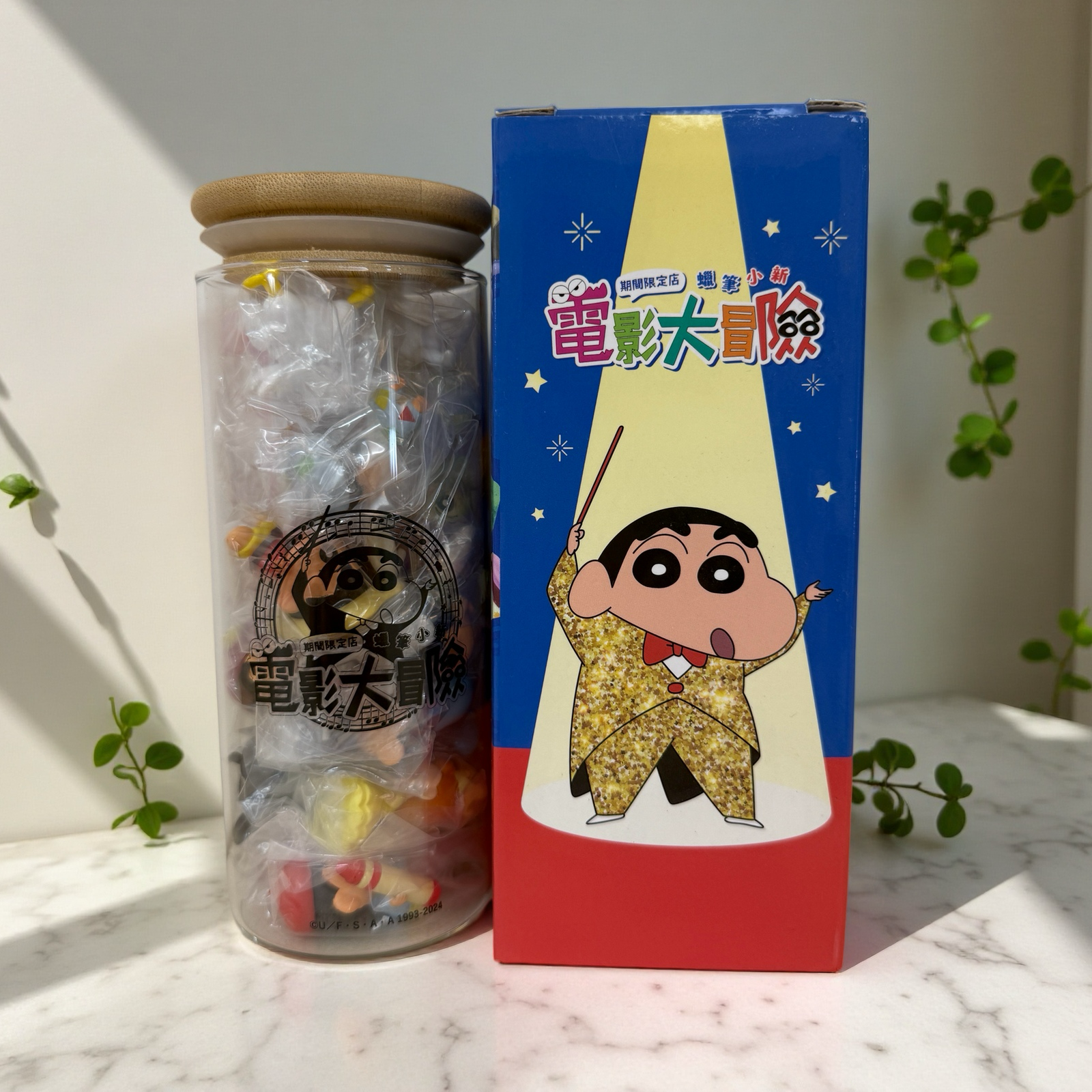 蠟筆小新公仔玻璃館