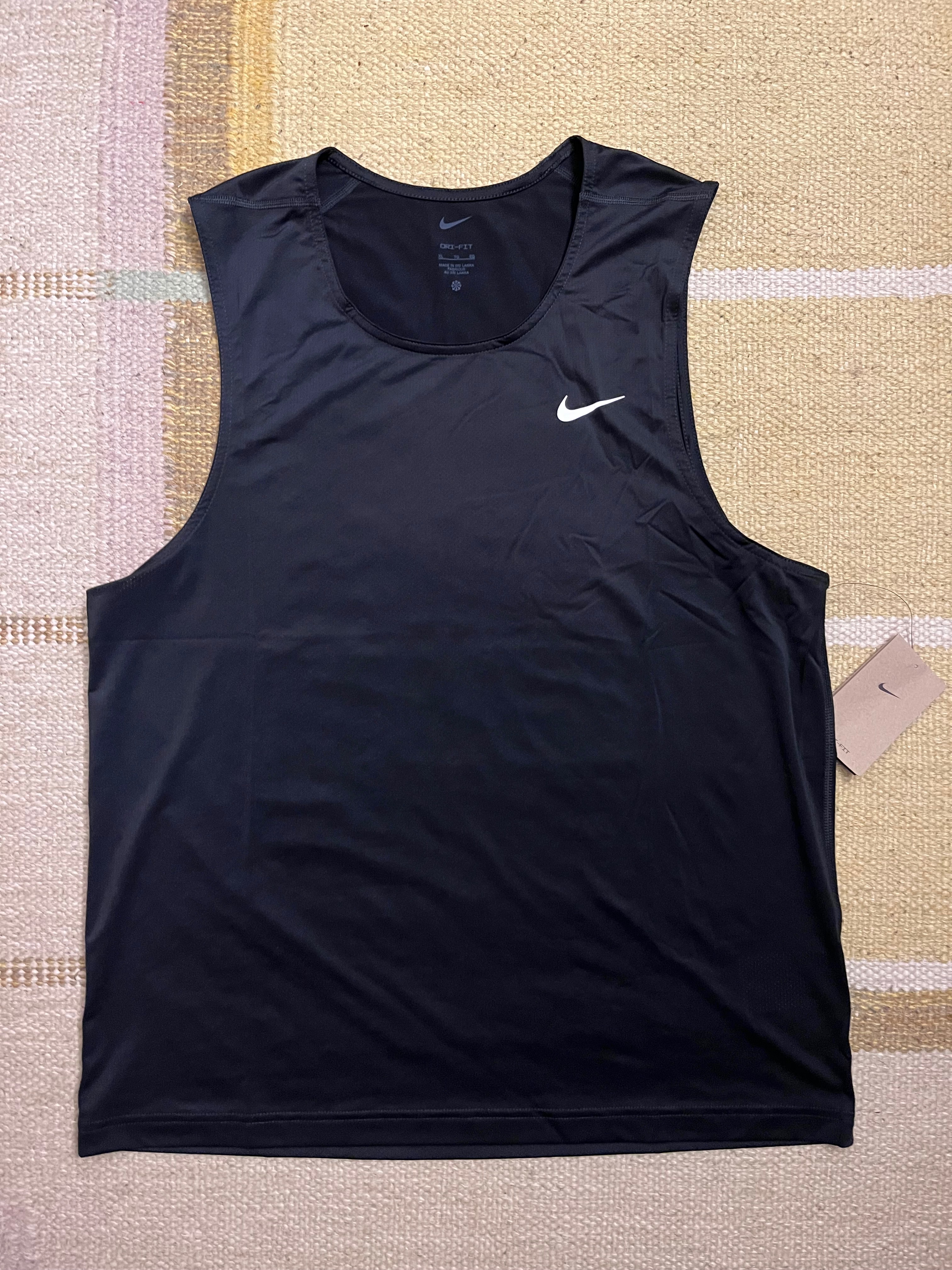 Nike Dri-fit 黑色訓練背心