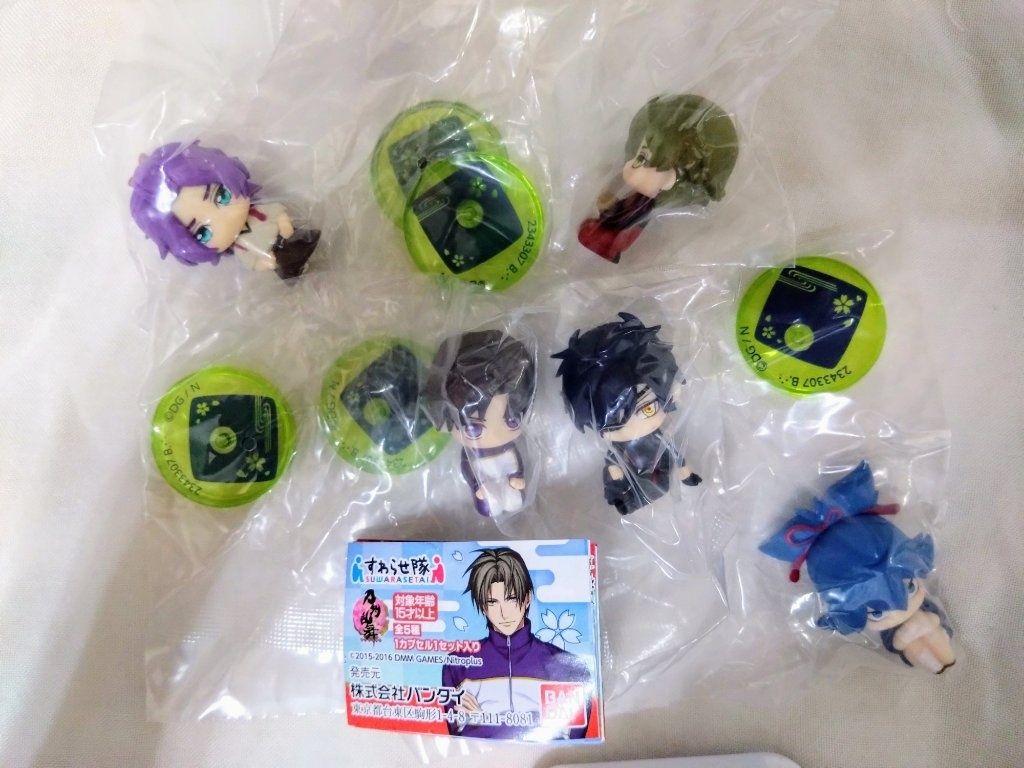 內番坐姿轉蛋P1~P5拆售