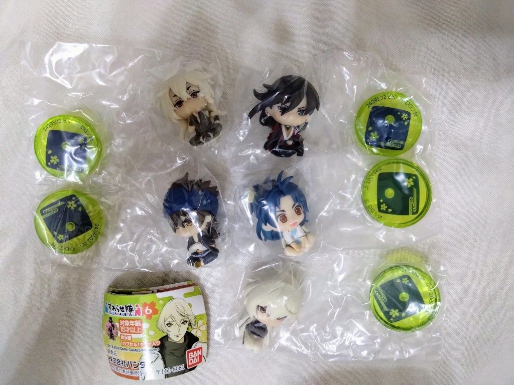 內番坐姿轉蛋P6~P10拆售