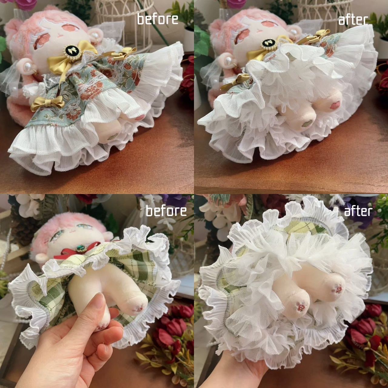【現】20cm 棉花糖裙襯（單品）※購買任一娃衣可加購價