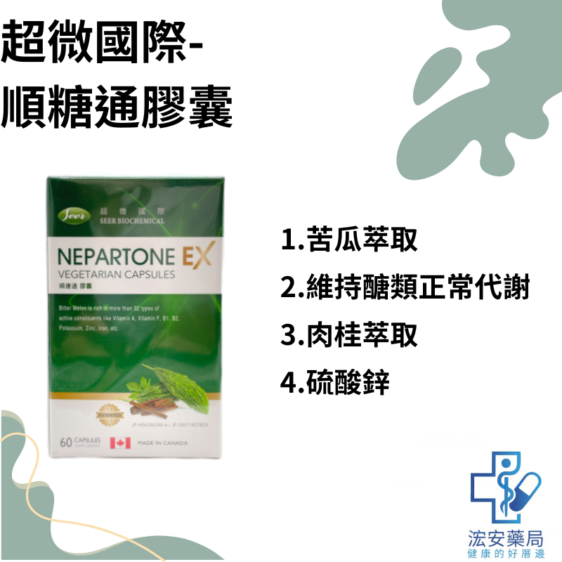 超微國際順糖通膠囊60顆