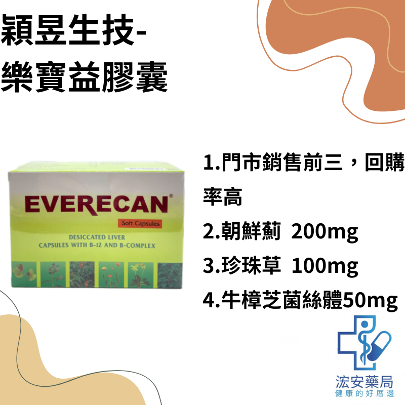 穎昱生技-樂寶益膠囊60粒