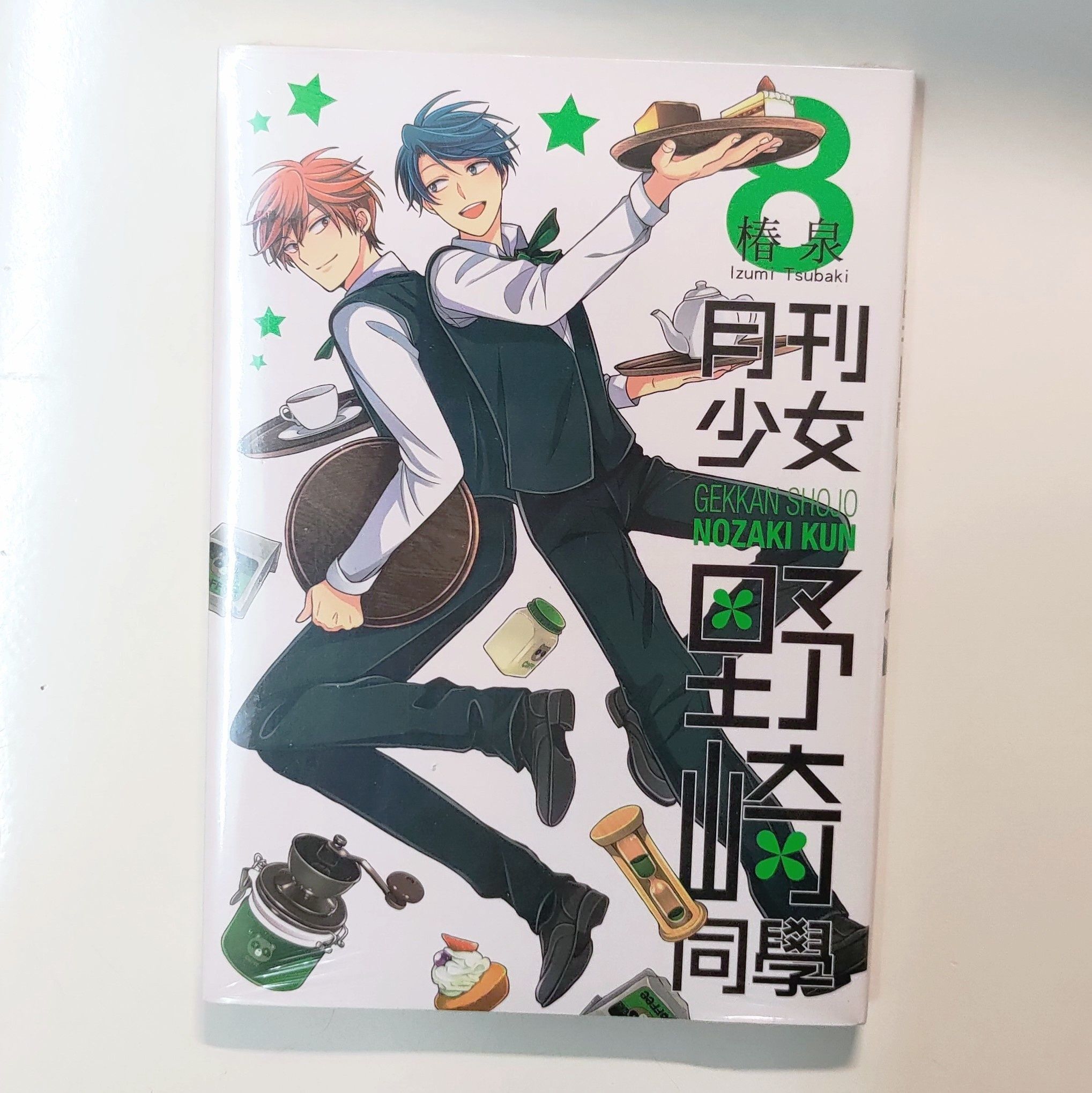 書本類（只有一本是小說，其他均為漫畫）