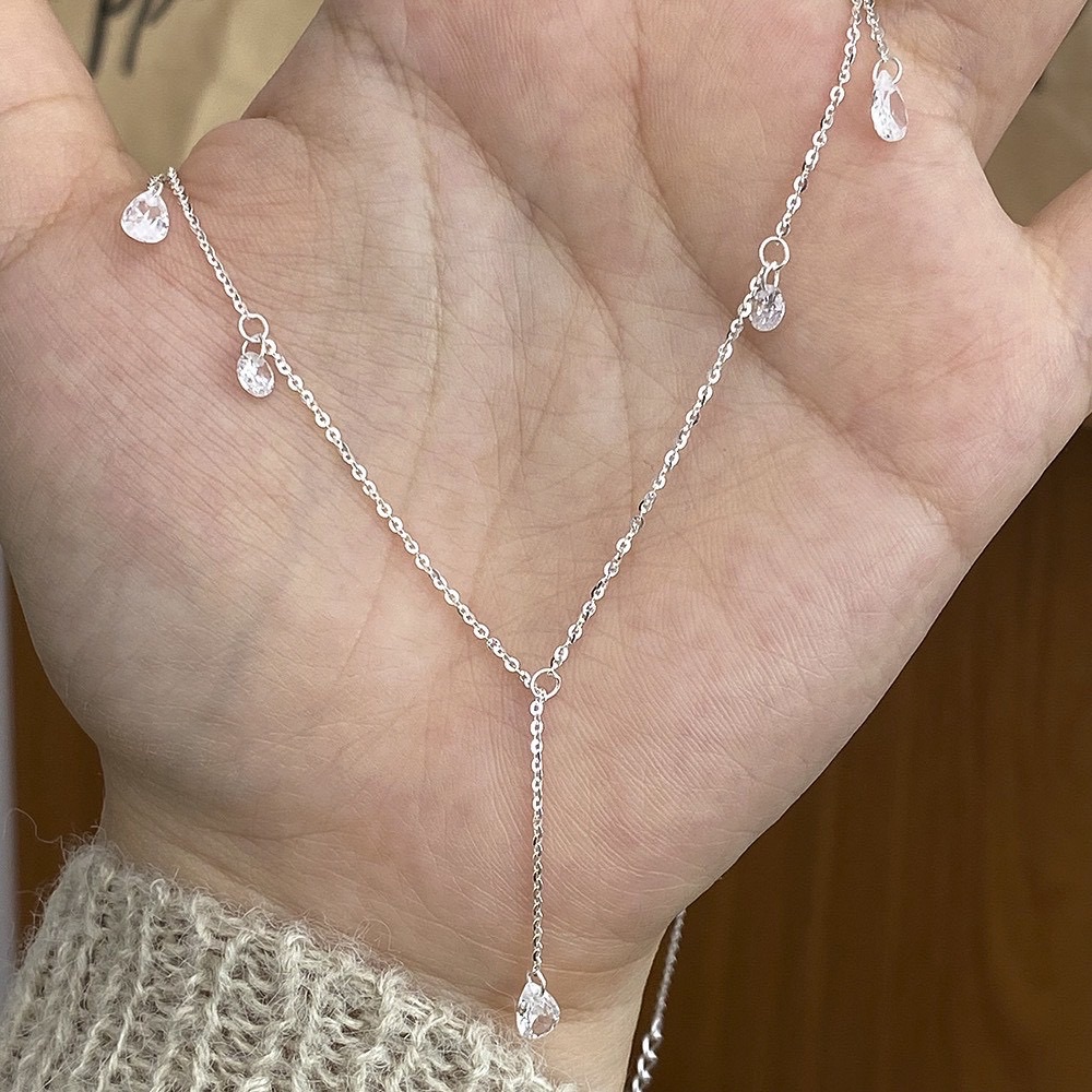 水滴垂墜項鍊