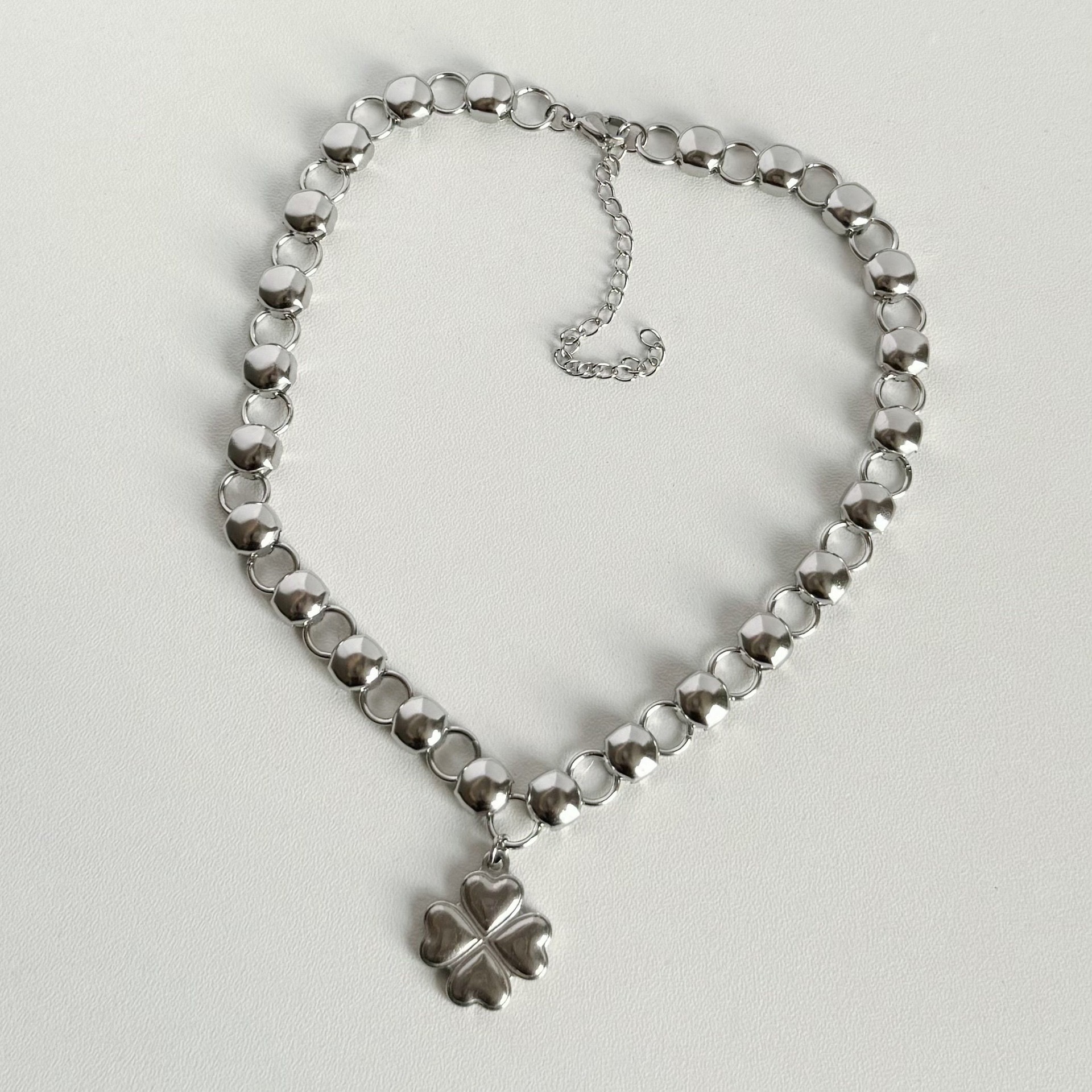 圓珠四葉草項鍊