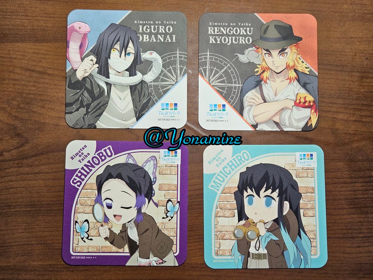 [現貨]池袋太陽城的都市傳說參-隨機貼紙包/伊之助可立式紙卡/隨機杯墊