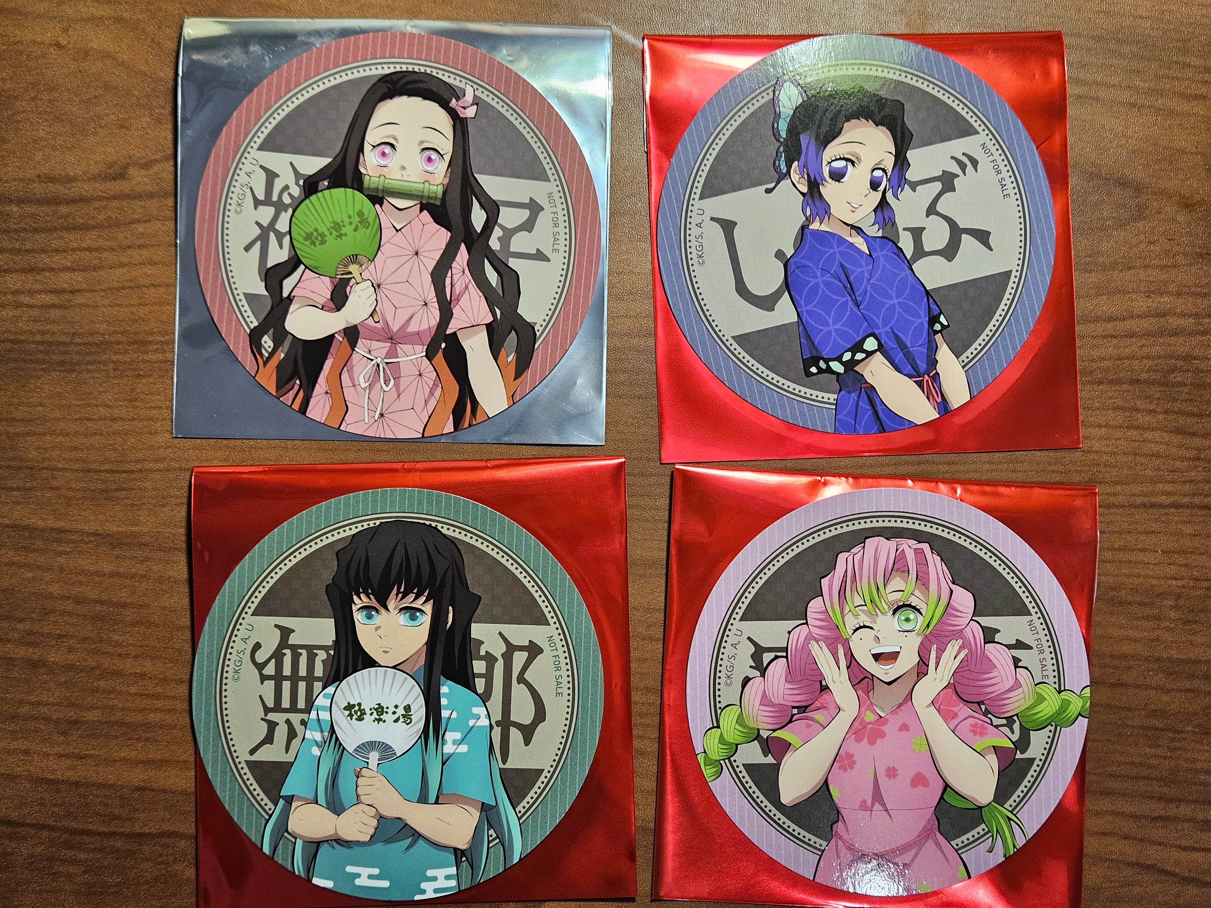 [現貨]絕版極樂湯聯名-隨機杯墊/風柱貼紙